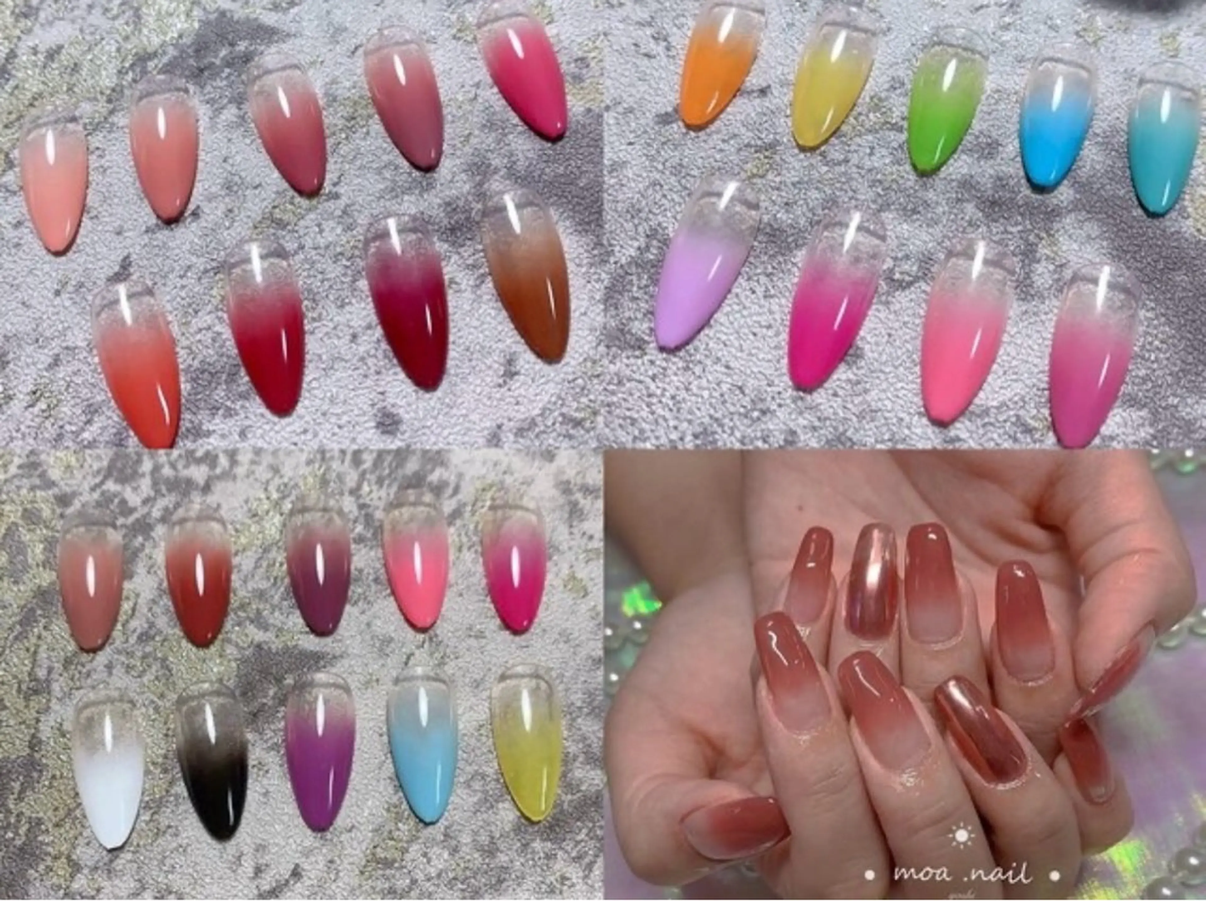 ネイル moanail所属・張 嘉鈺のネイルデザイン