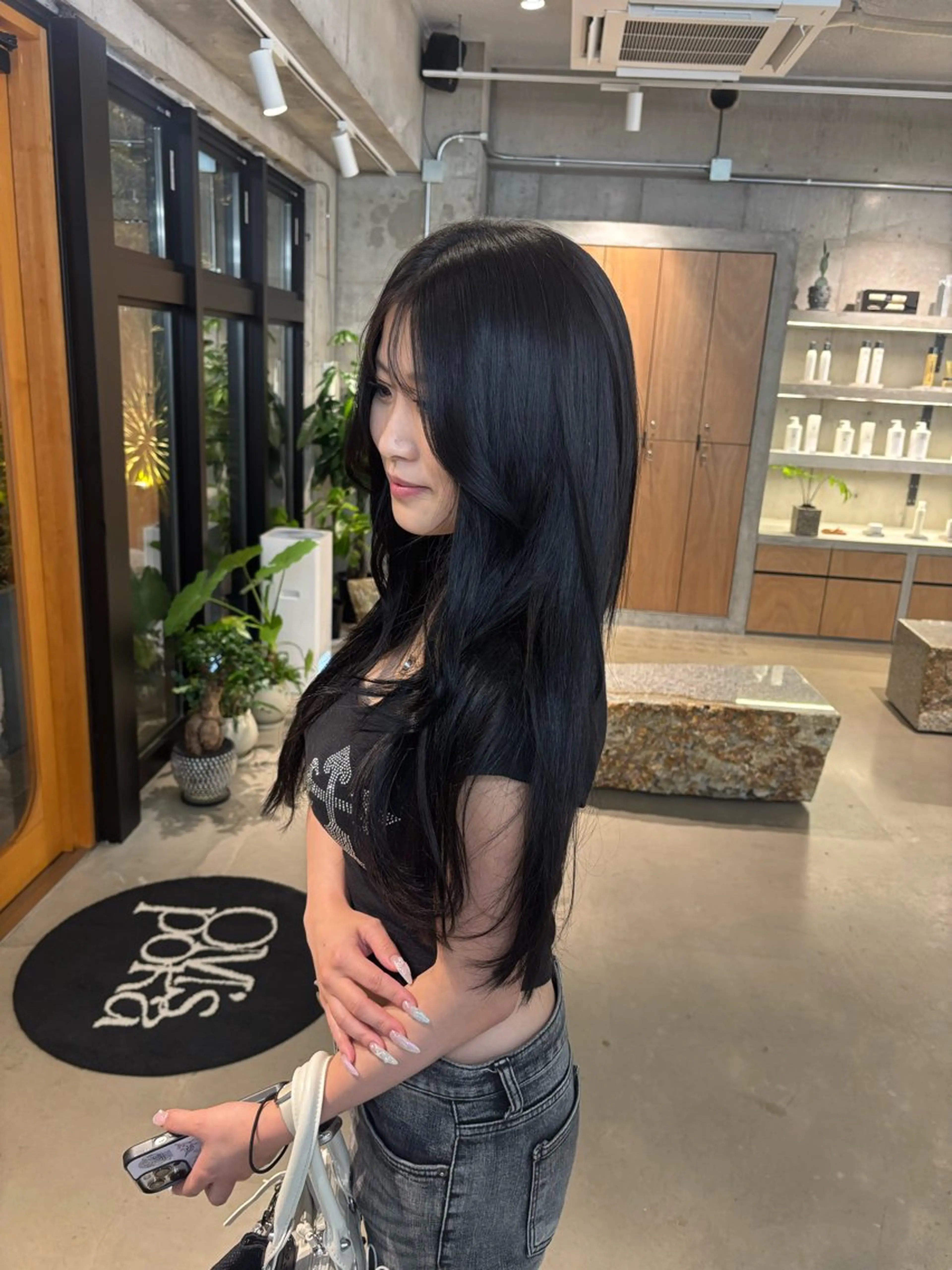 ロング レイヤーカット 名古屋レイヤーカット /なつみのヘアスタイル