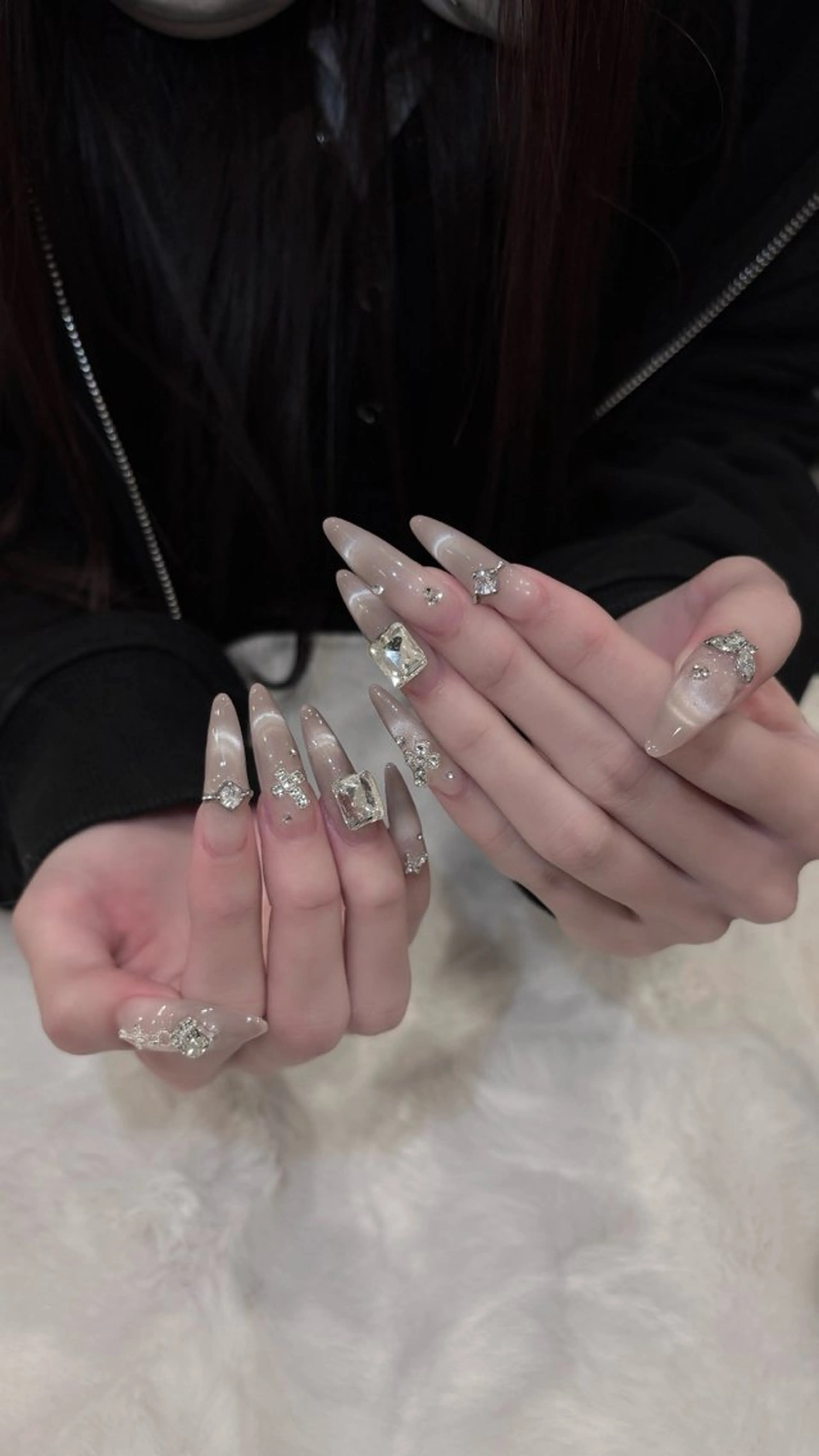 ネイル ハンドネイル 名古屋ワンホンネイル 沙理亜のネイルデザイン