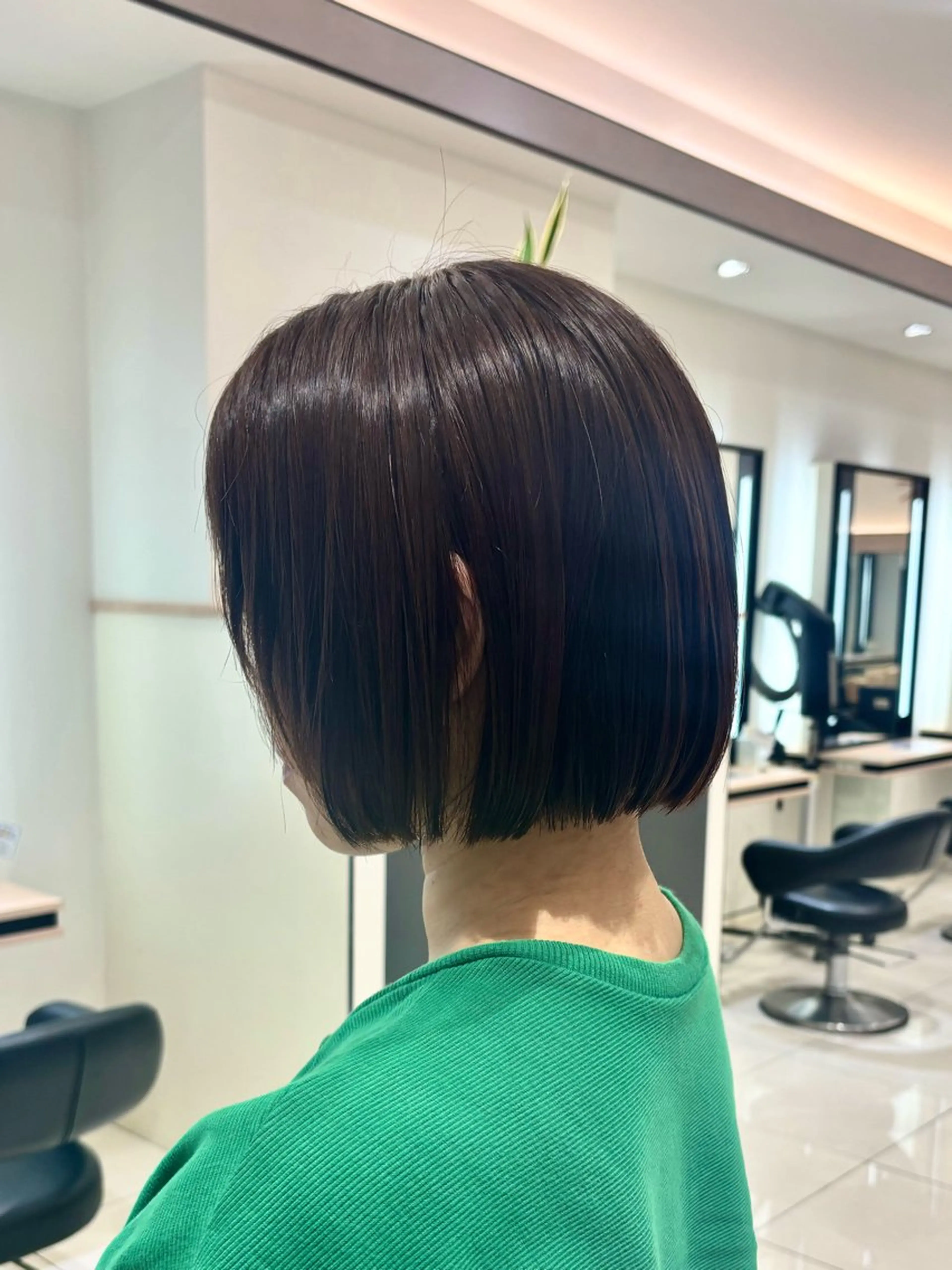 ショート カット ヘアカラー 辻村 彩華のヘアスタイル