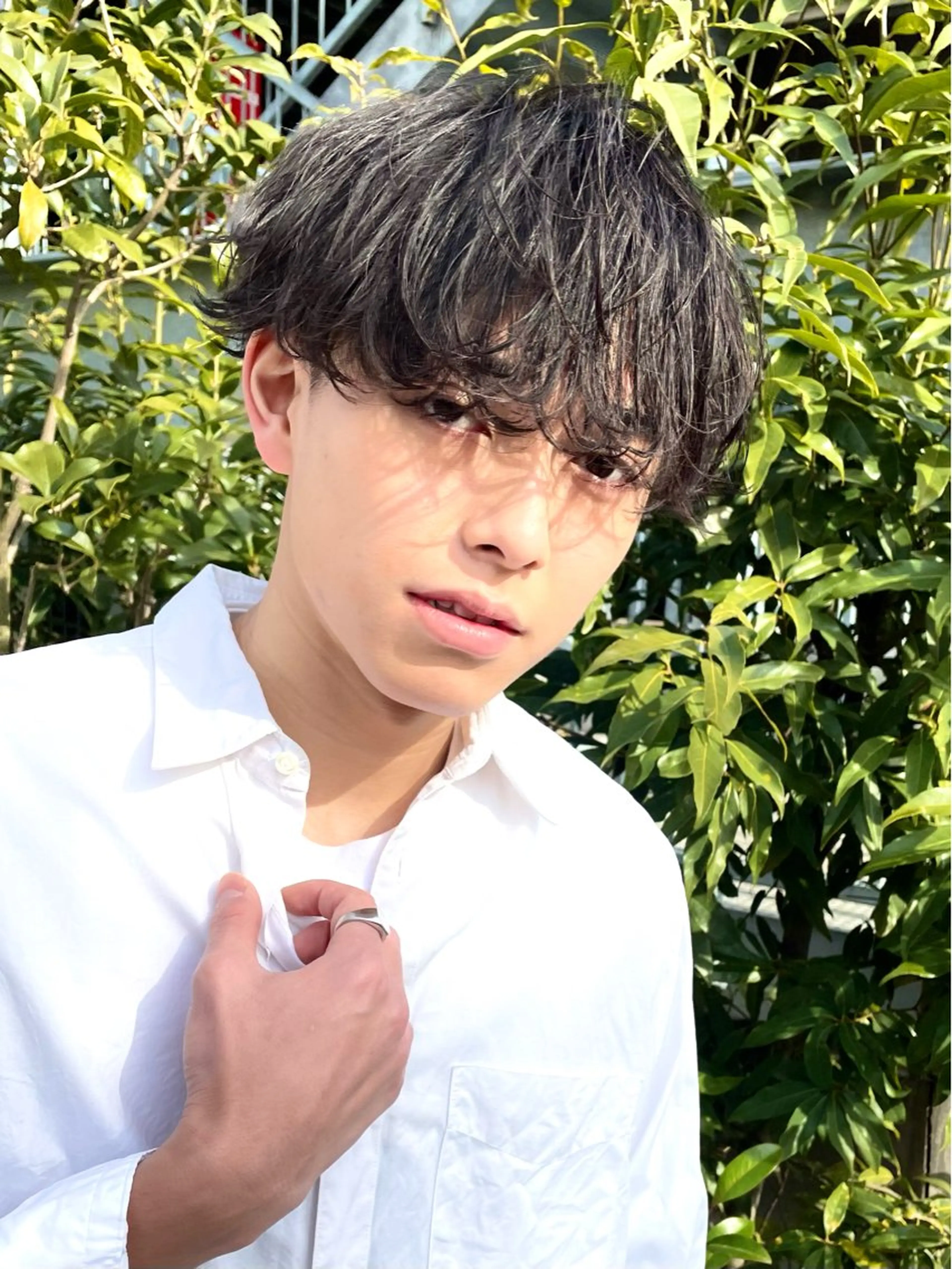 パーマ メンズ カット パーマ fifth 小関 伊吹のヘアスタイル