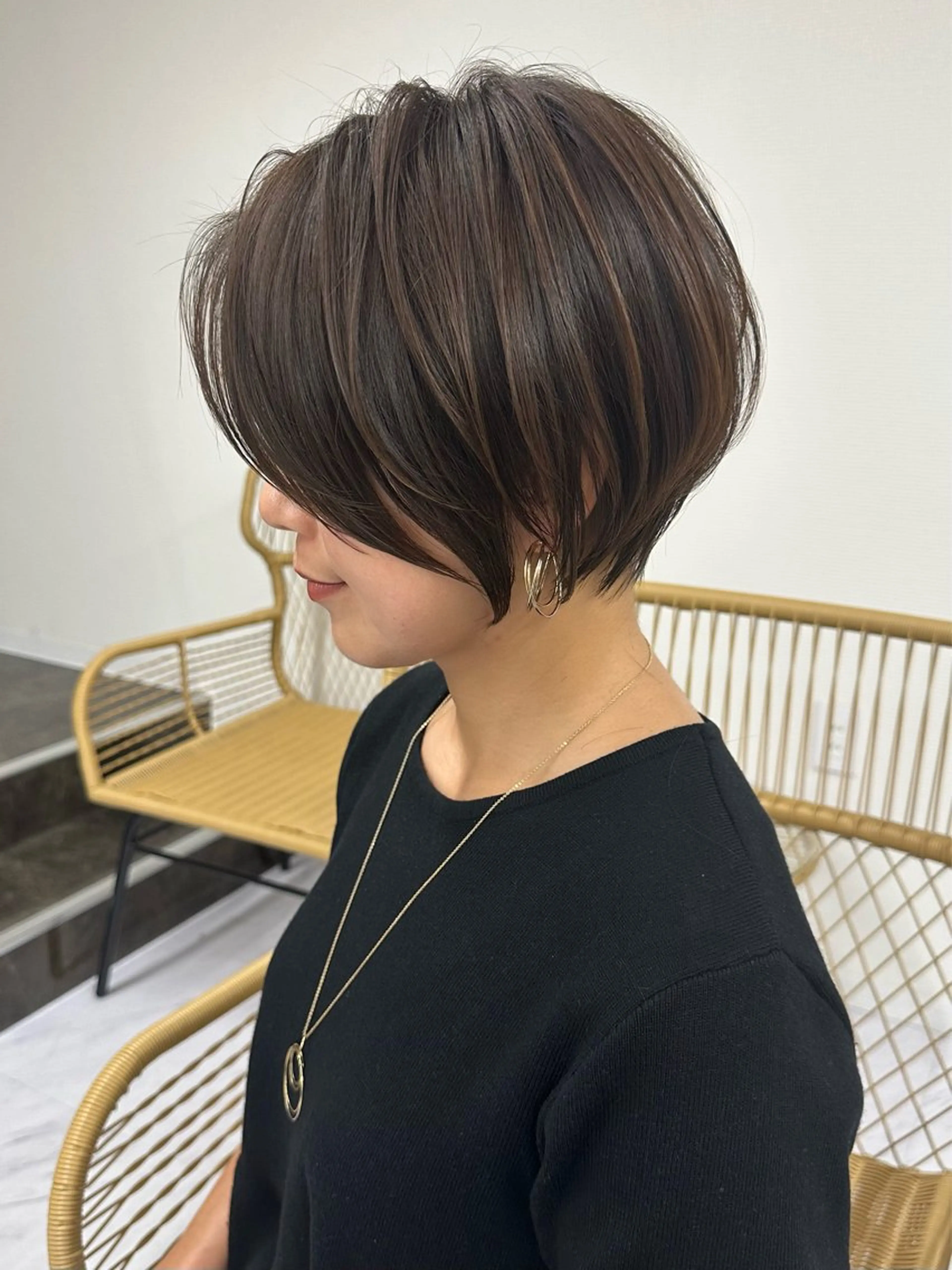 ショート 可愛いショートカット 後藤健一のヘアスタイル