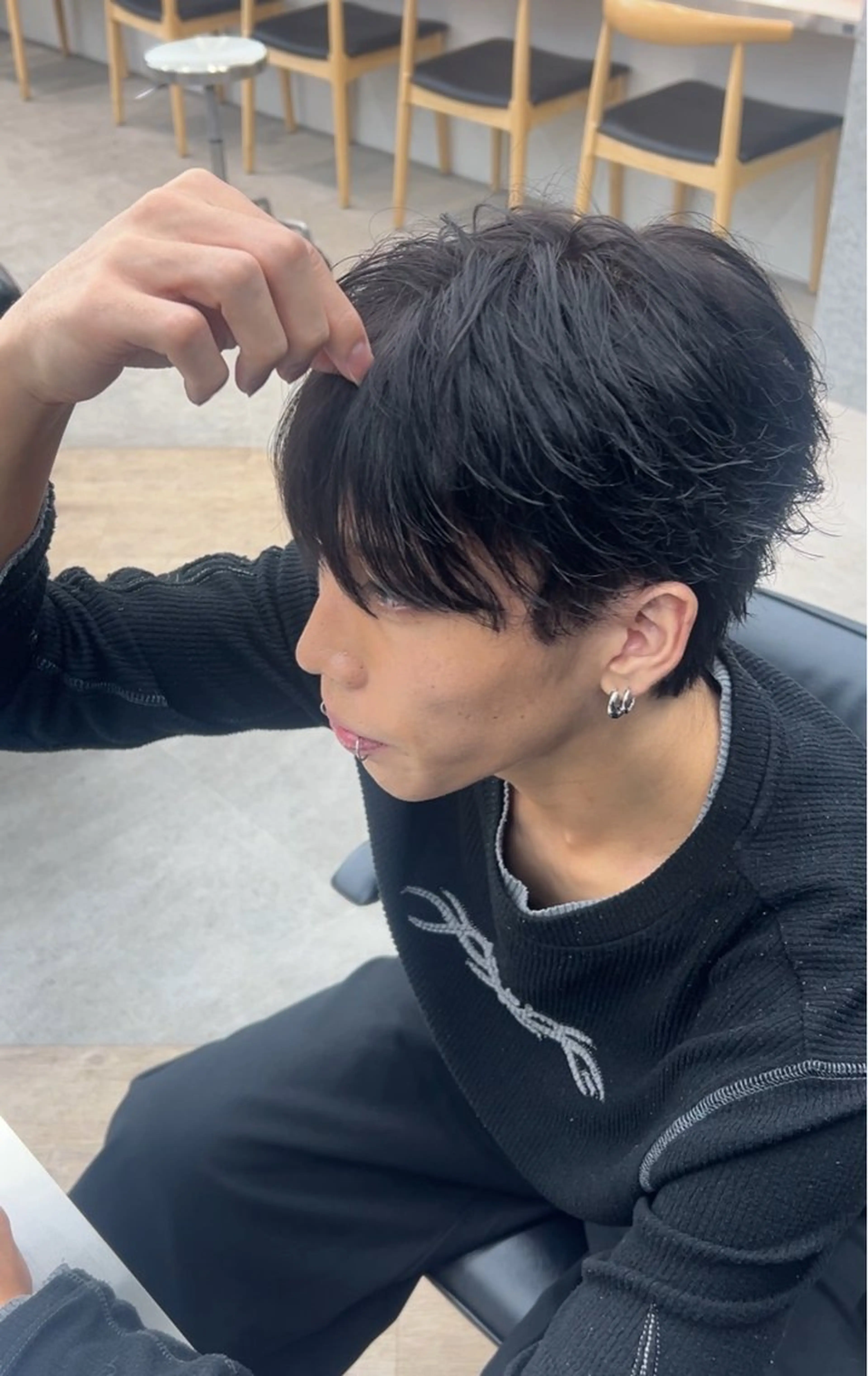 パーマ メンズ カット パーマ 🌀湯浅禅也🌀 /シャドウパーマ/栄のヘアスタイル