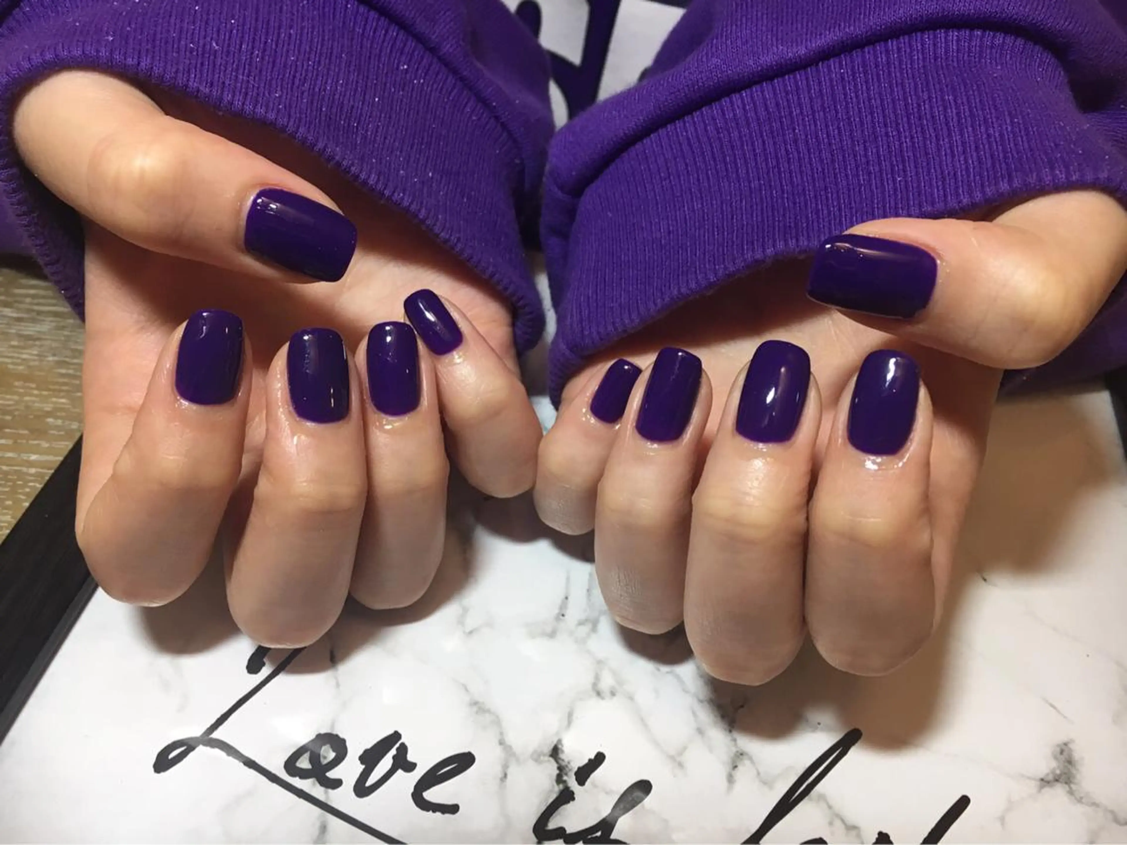 ネイル ハンドネイル LOVE NAIL 💕Sonoのネイルデザイン