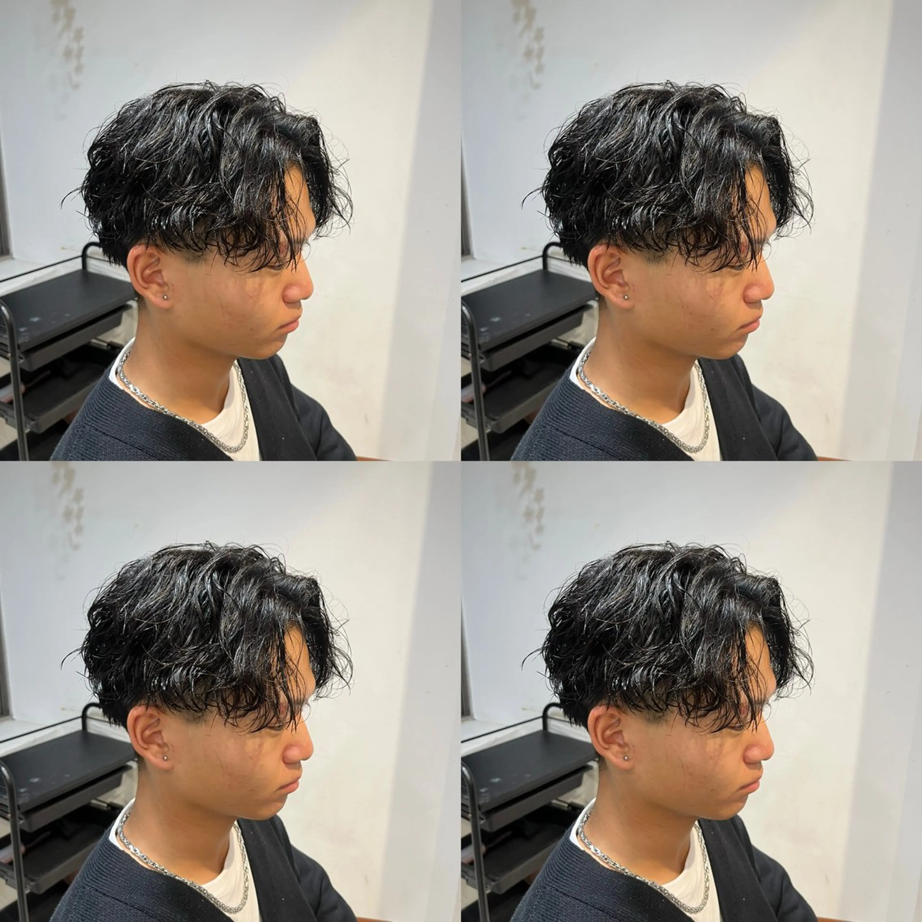 パーマ メンズ 波巻きパーマ haru新宿所属・新宿/美髪/髪質改善 🫧リョウ🫧のヘアスタイル