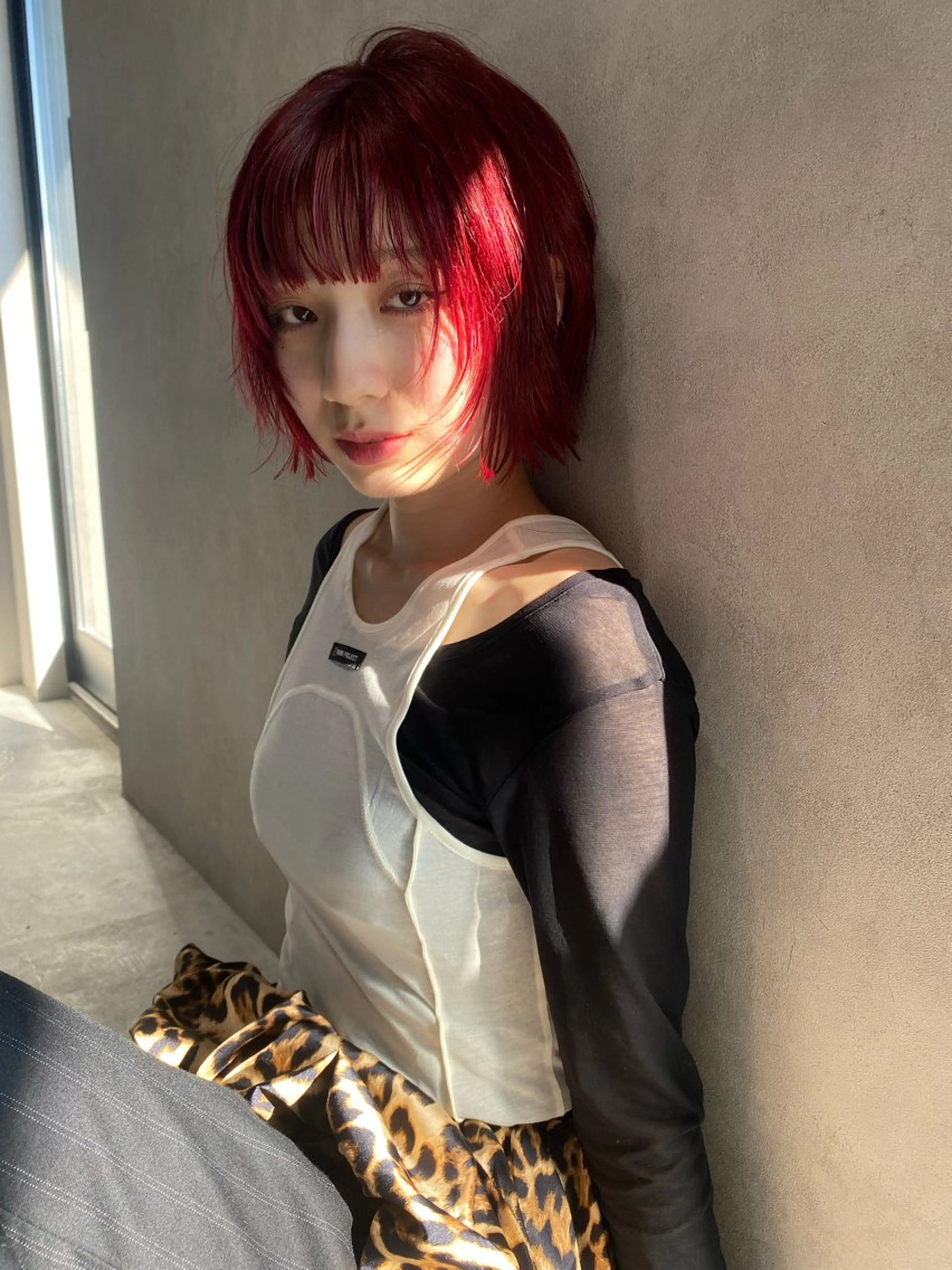 カラー ミユウ👗🎀 /カラーリスト/ボブのヘアスタイル