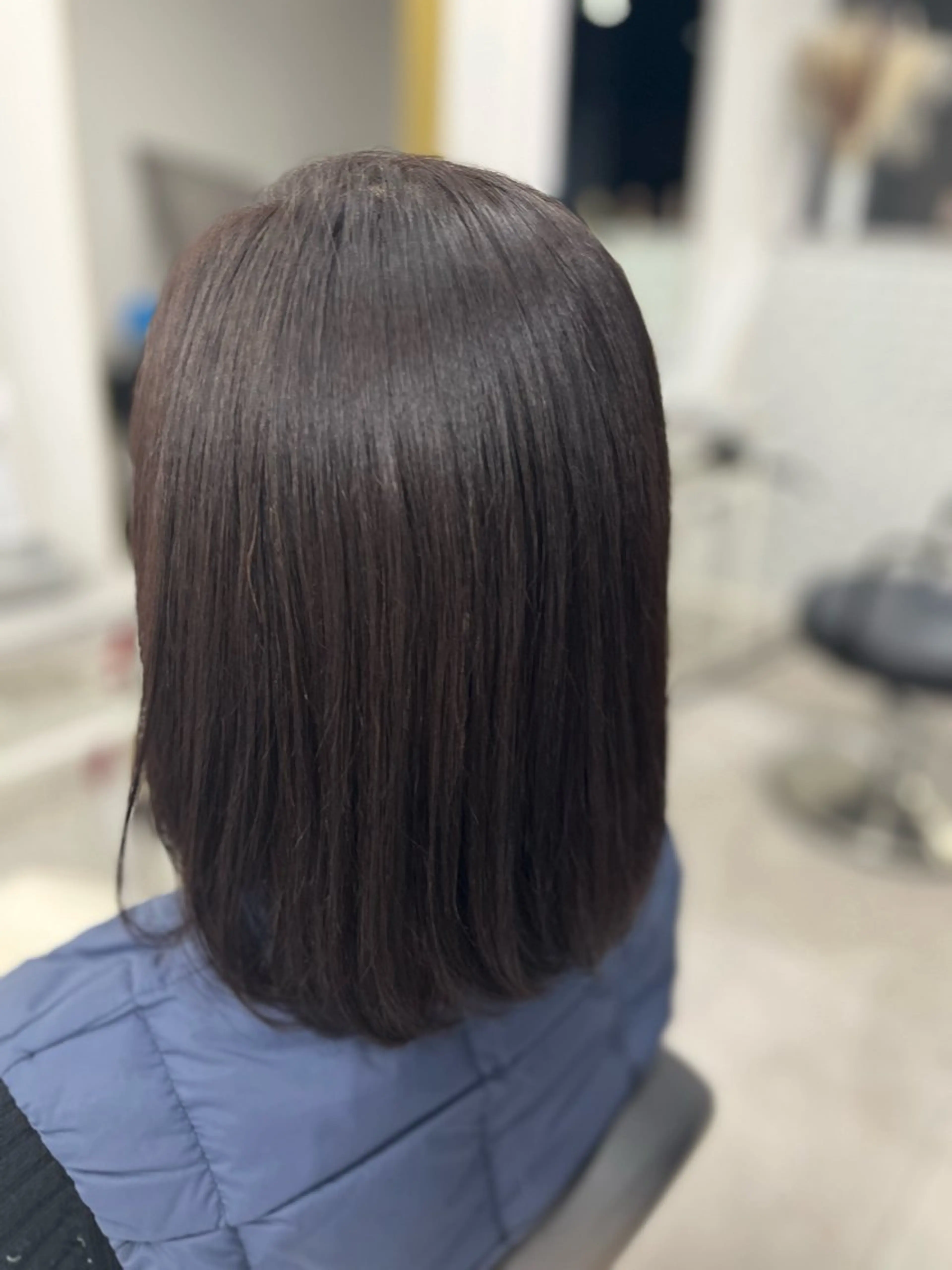 ミディアム カラー カット ヘアカラー トリートメント 🫧ぷる艶カラー🫧 Yuubi🦩のヘアスタイル