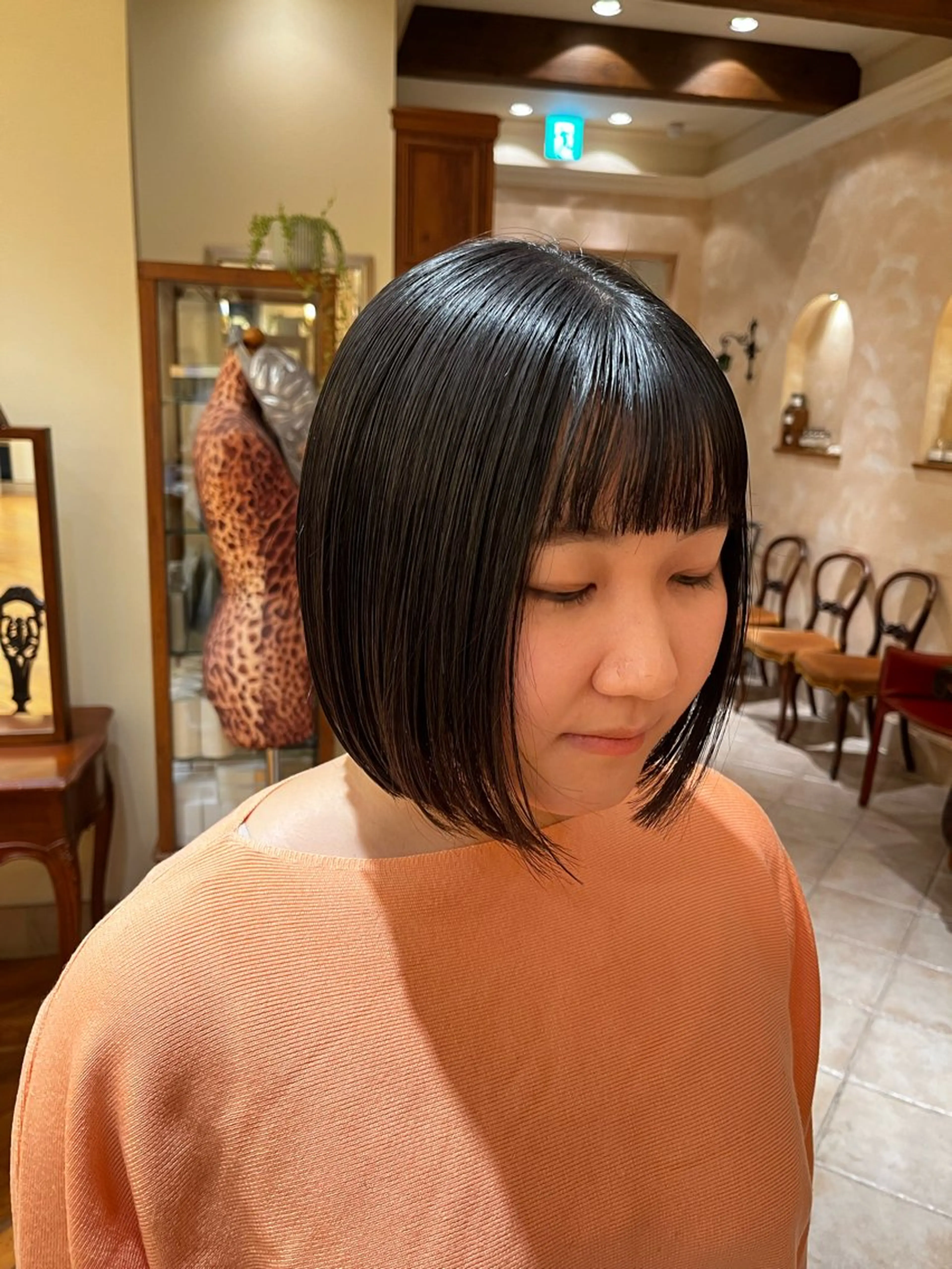 ショート 田内 満里奈のヘアスタイル