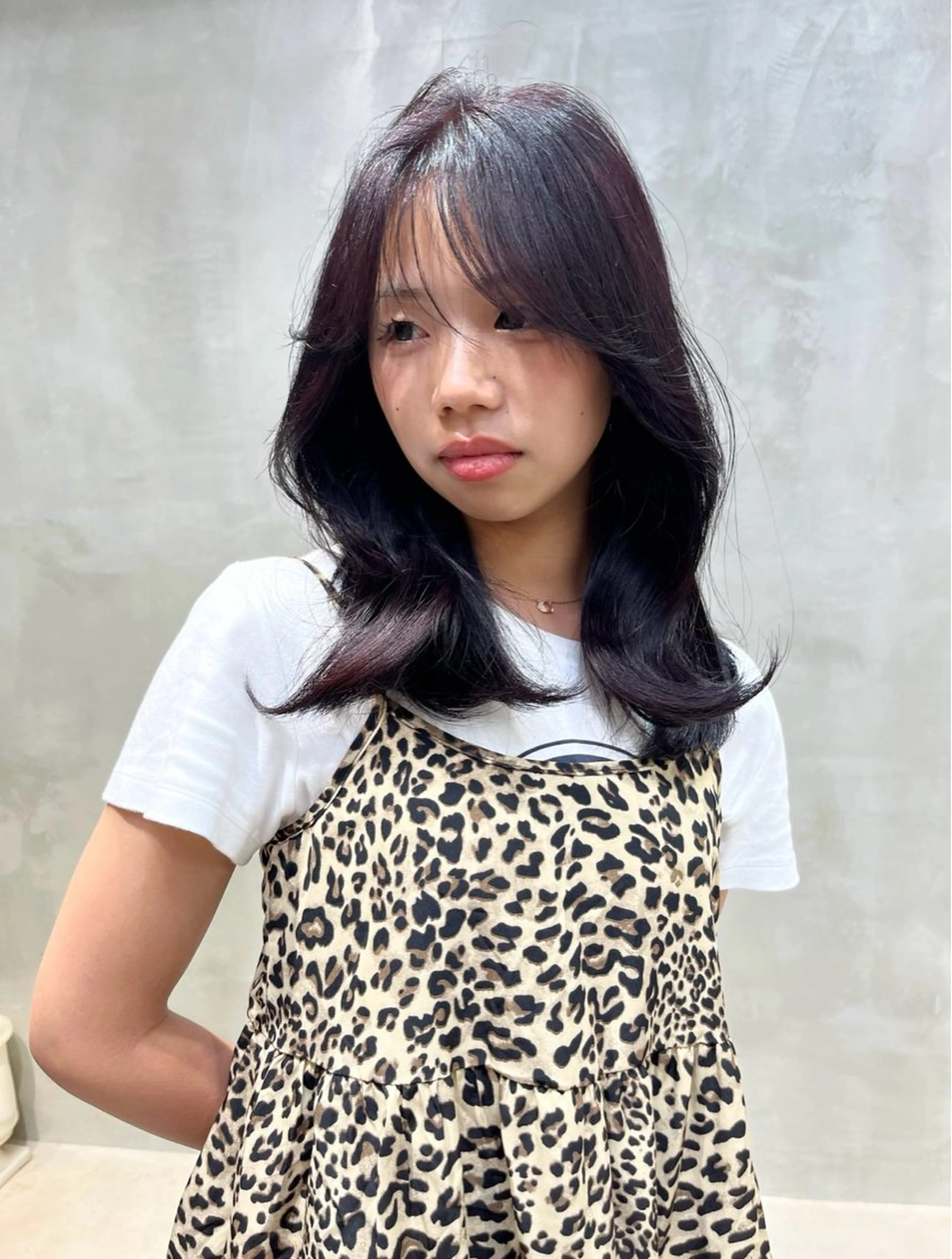 カラー ブリーチ ヘアカラー トリートメント the path アミのヘアスタイル