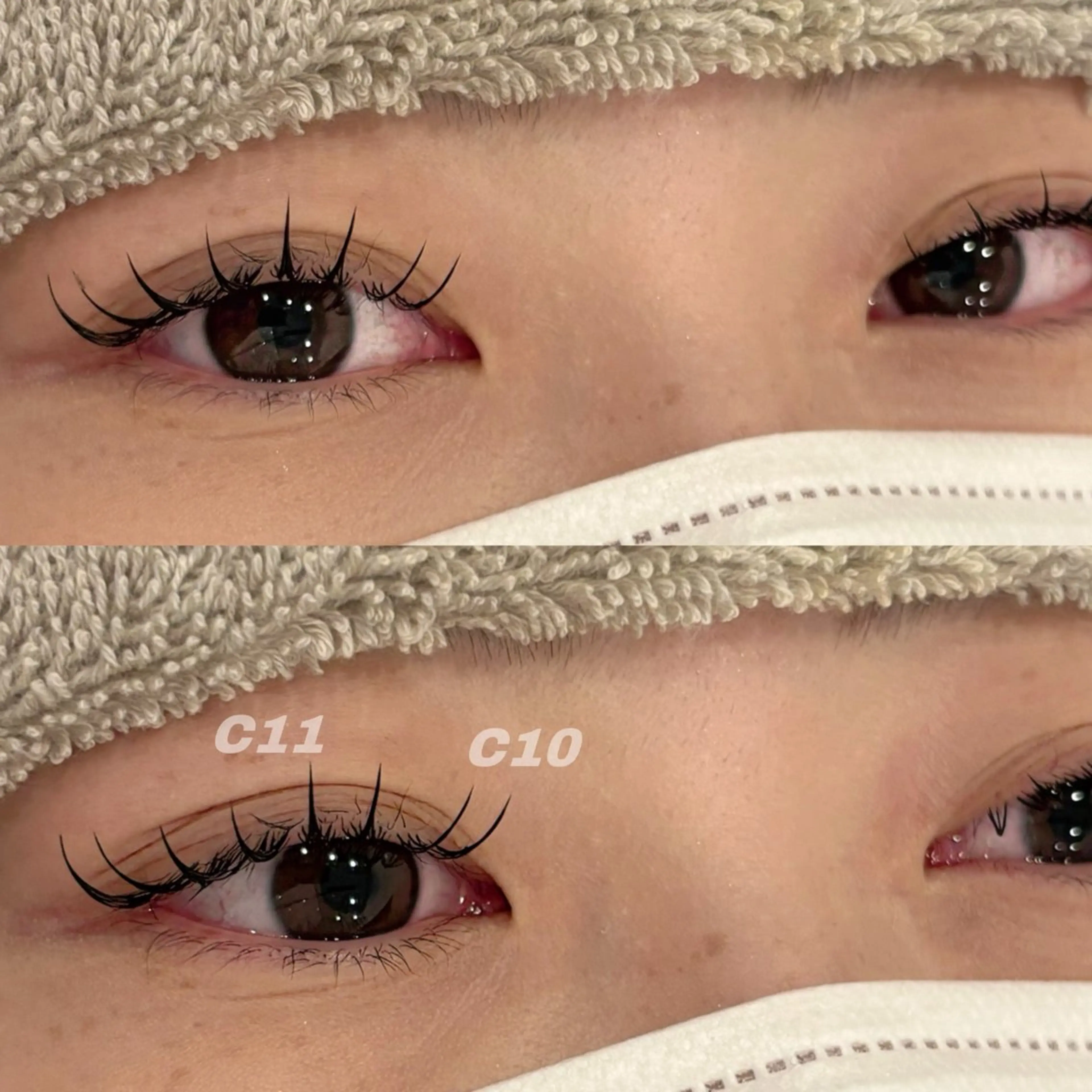 マツエク・マツパ 束感まつ毛 Cカール フラットラッシュ マツエク Eye ELSA lash栄店 長沼の眉毛・アイブロウイメージ