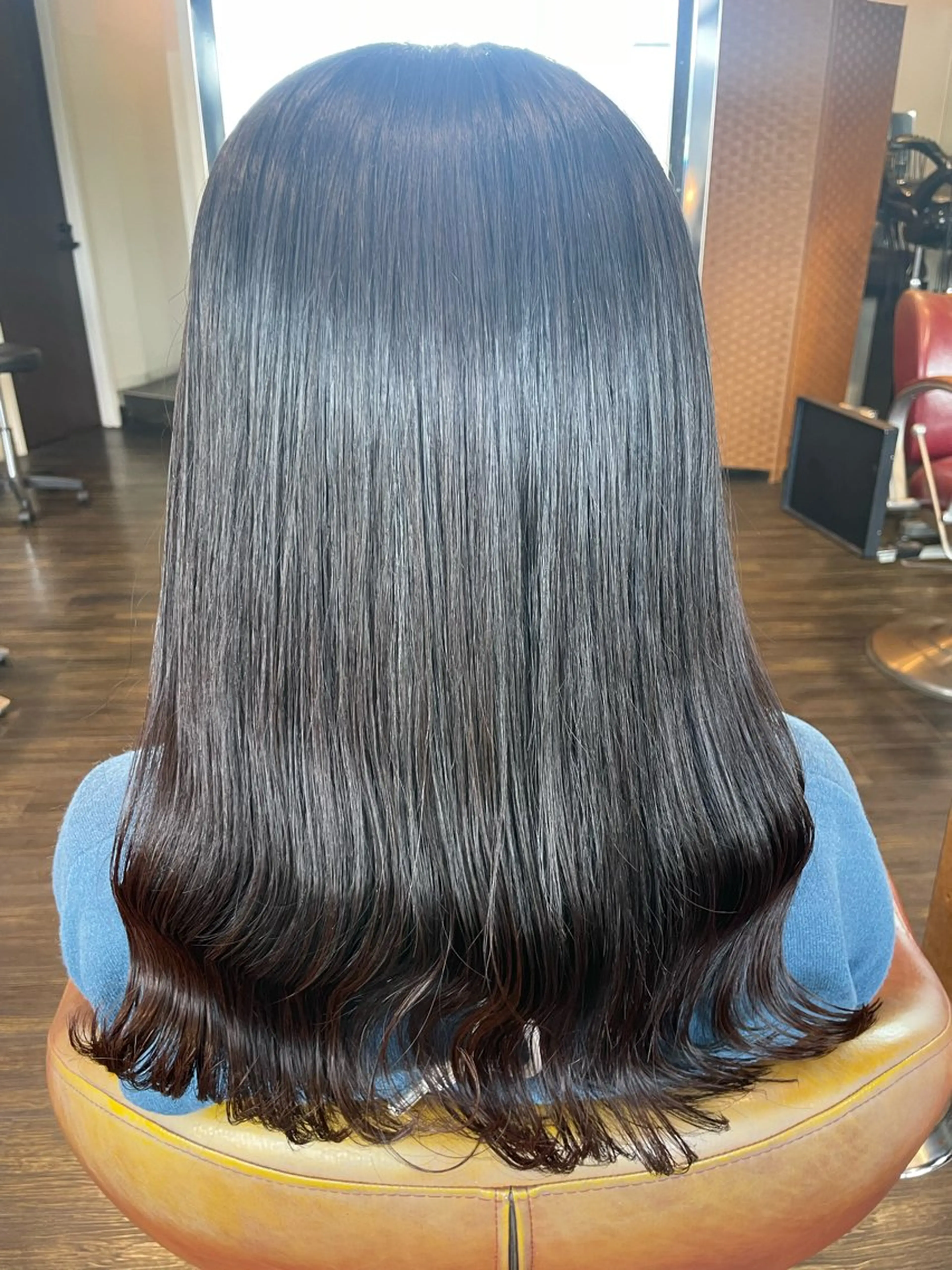 ロング カラー トリートメント カット トリートメント 佐藤 綾郁のヘアスタイル
