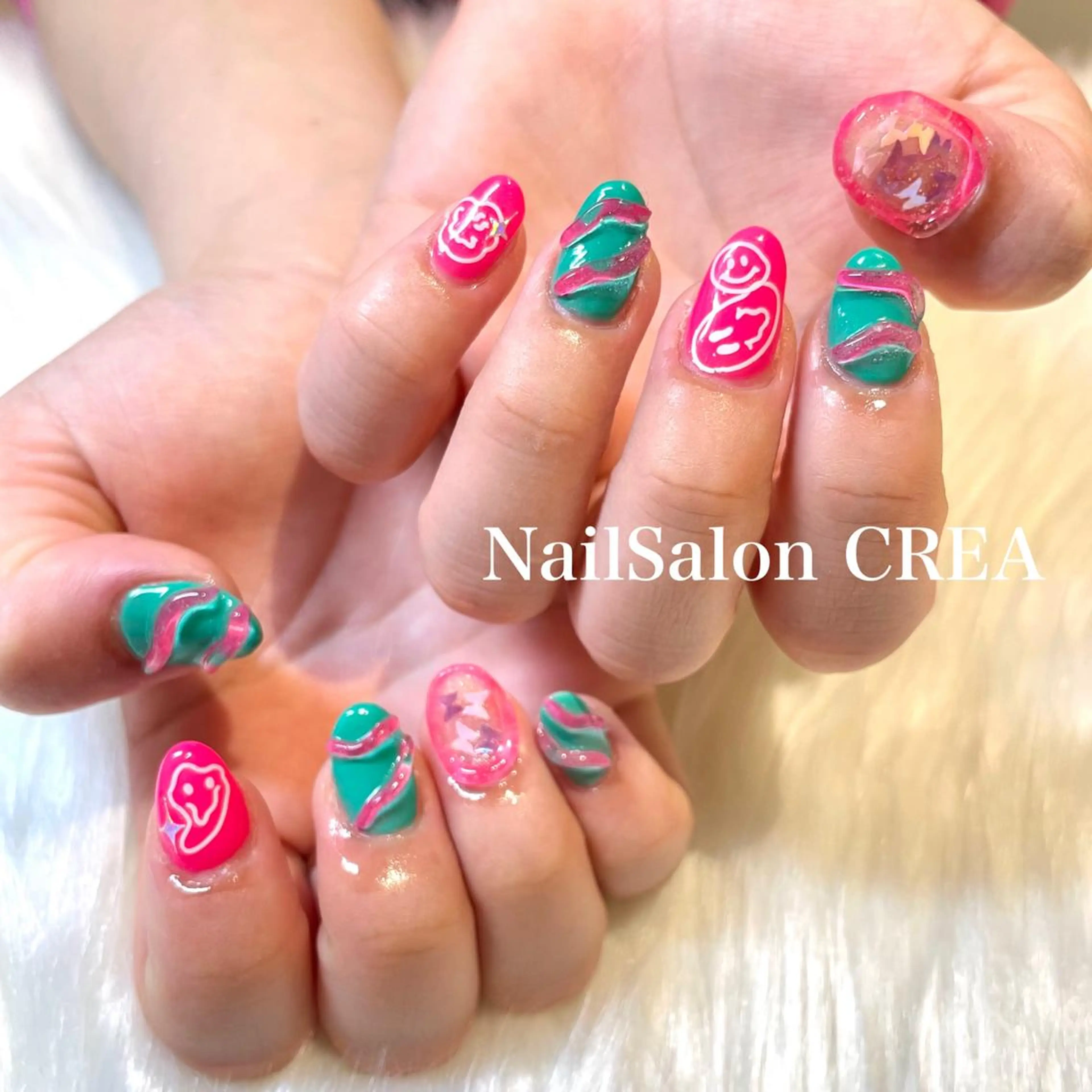 ネイル ハンドネイル NailSalon CREAのネイルデザイン
