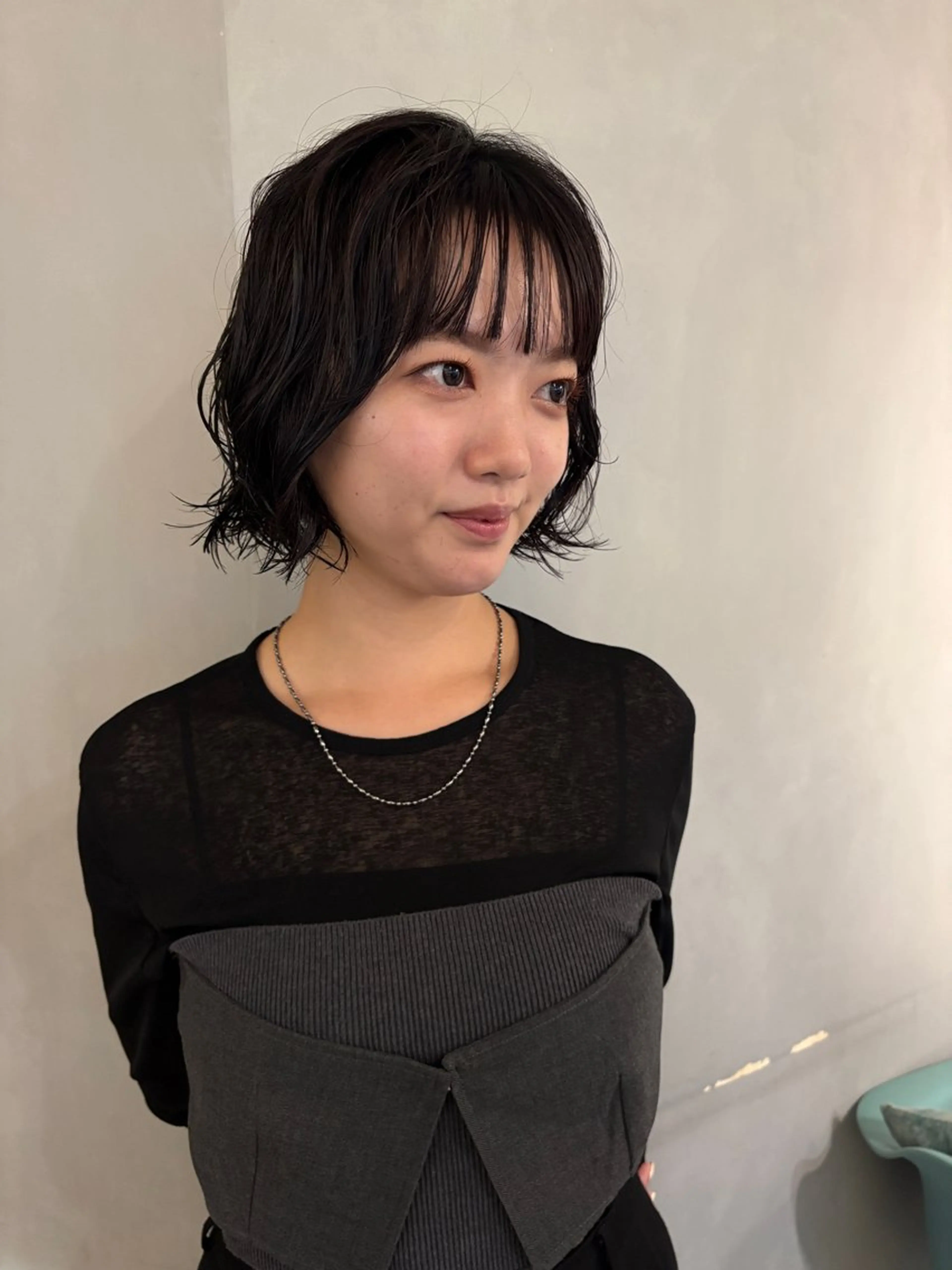 ショート カット パーマ パーマ/ボブ,ロング ヤマシタミウ🌀のヘアスタイル