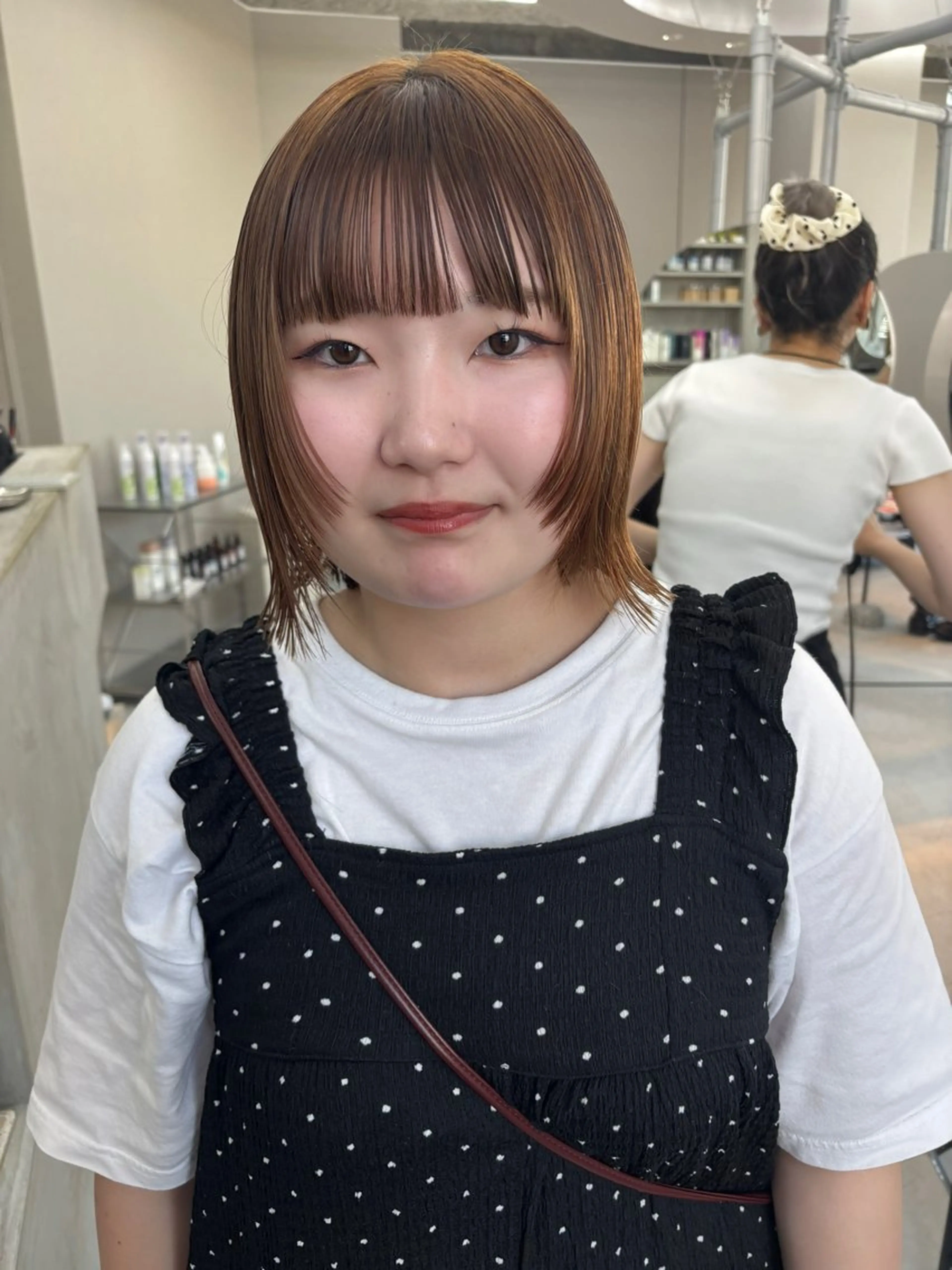 ショート 顔周りカット レイヤーカット カット トリートメント kurune所属・kurune fuyuのヘアスタイル