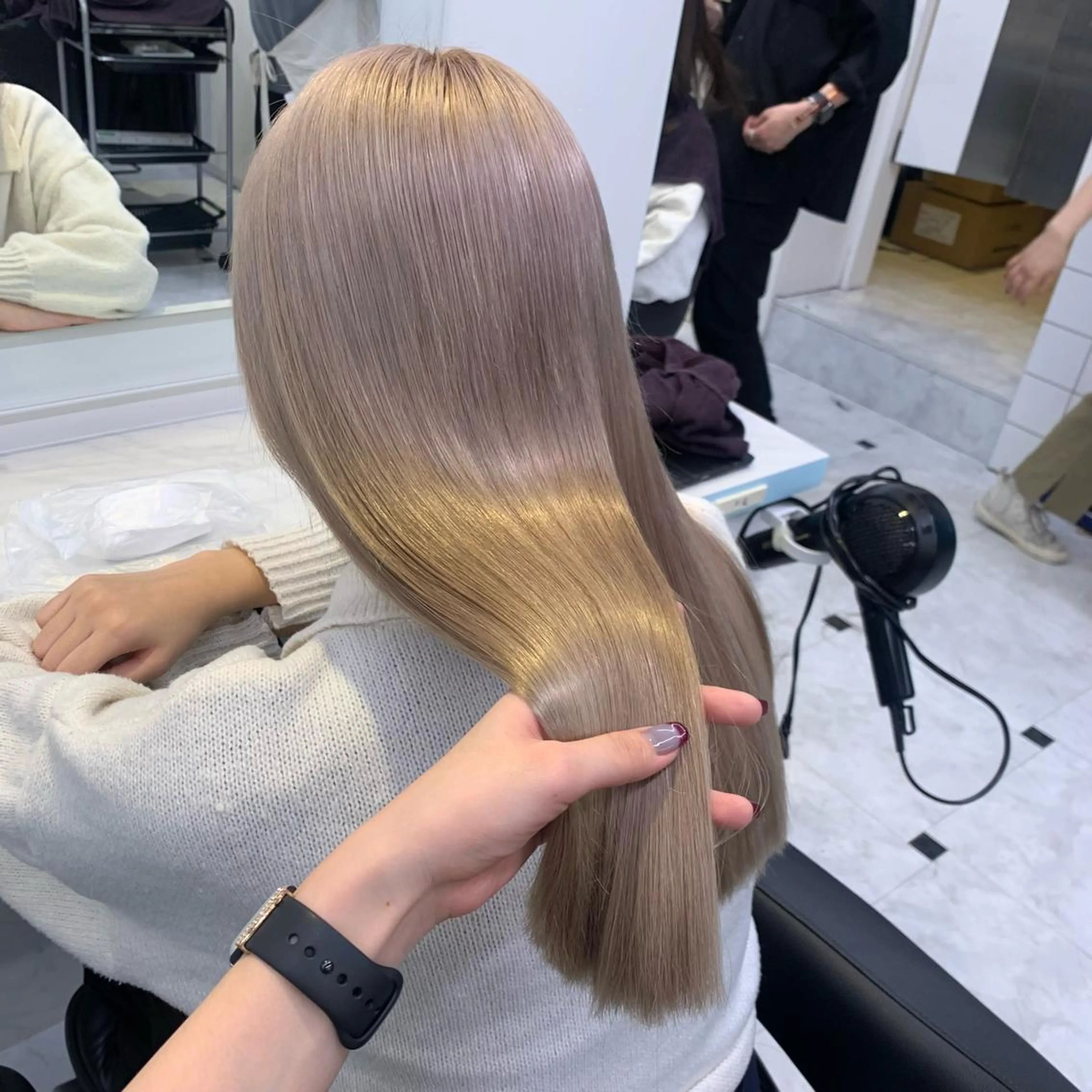 ロング 🤍大人っぽ韓国暗髪 🤍Asuka🤍のヘアスタイル