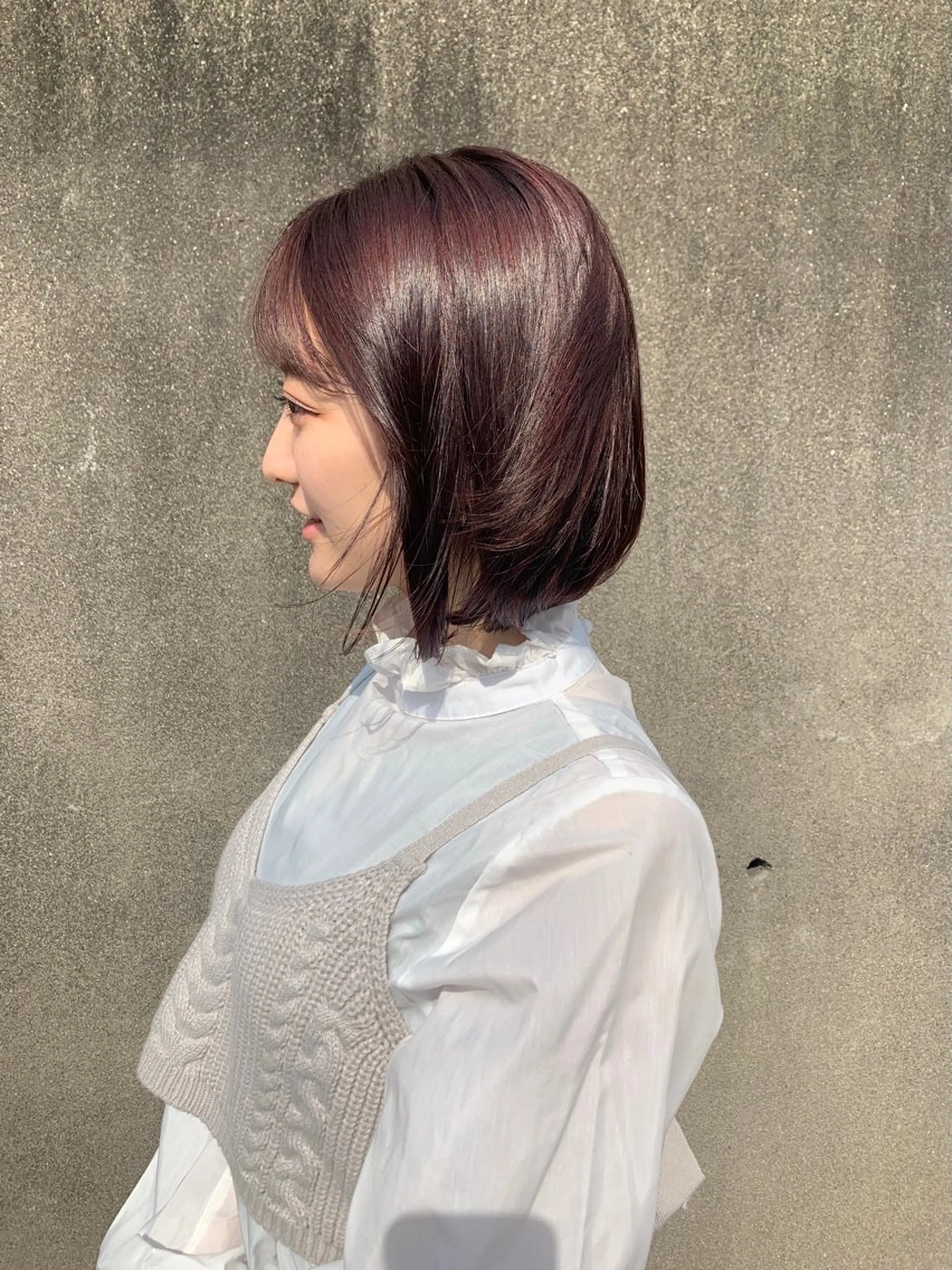 カラー SABO 🪴岡田知佳のヘアスタイル