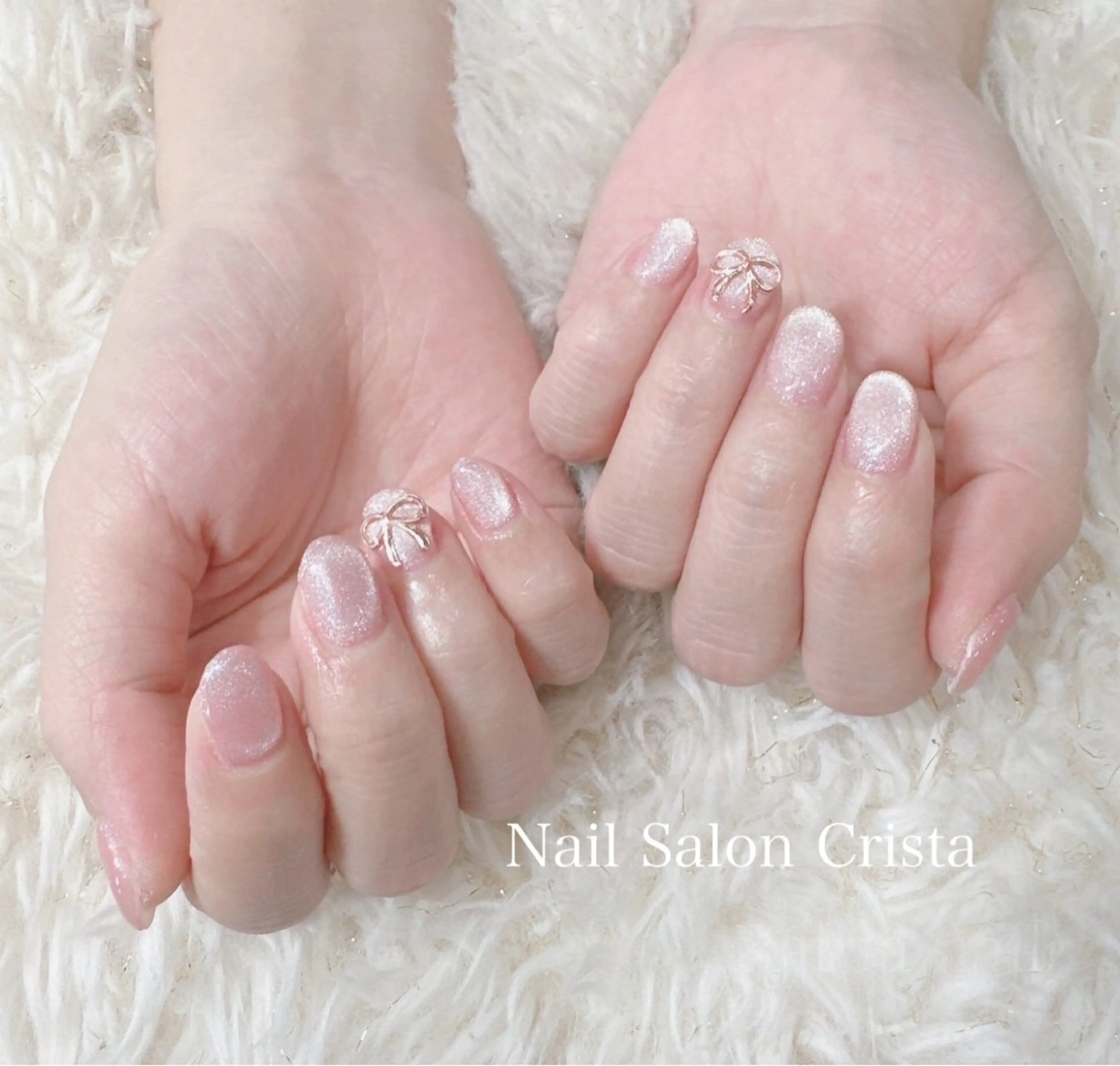 ネイル フットネイル ジェルネイル マグネットネイル オフィスネイル ワンカラーネイル ハンドネイル NAILSALON CRISTA所属・🤍CRISTA yui🤍のネイルデザイン