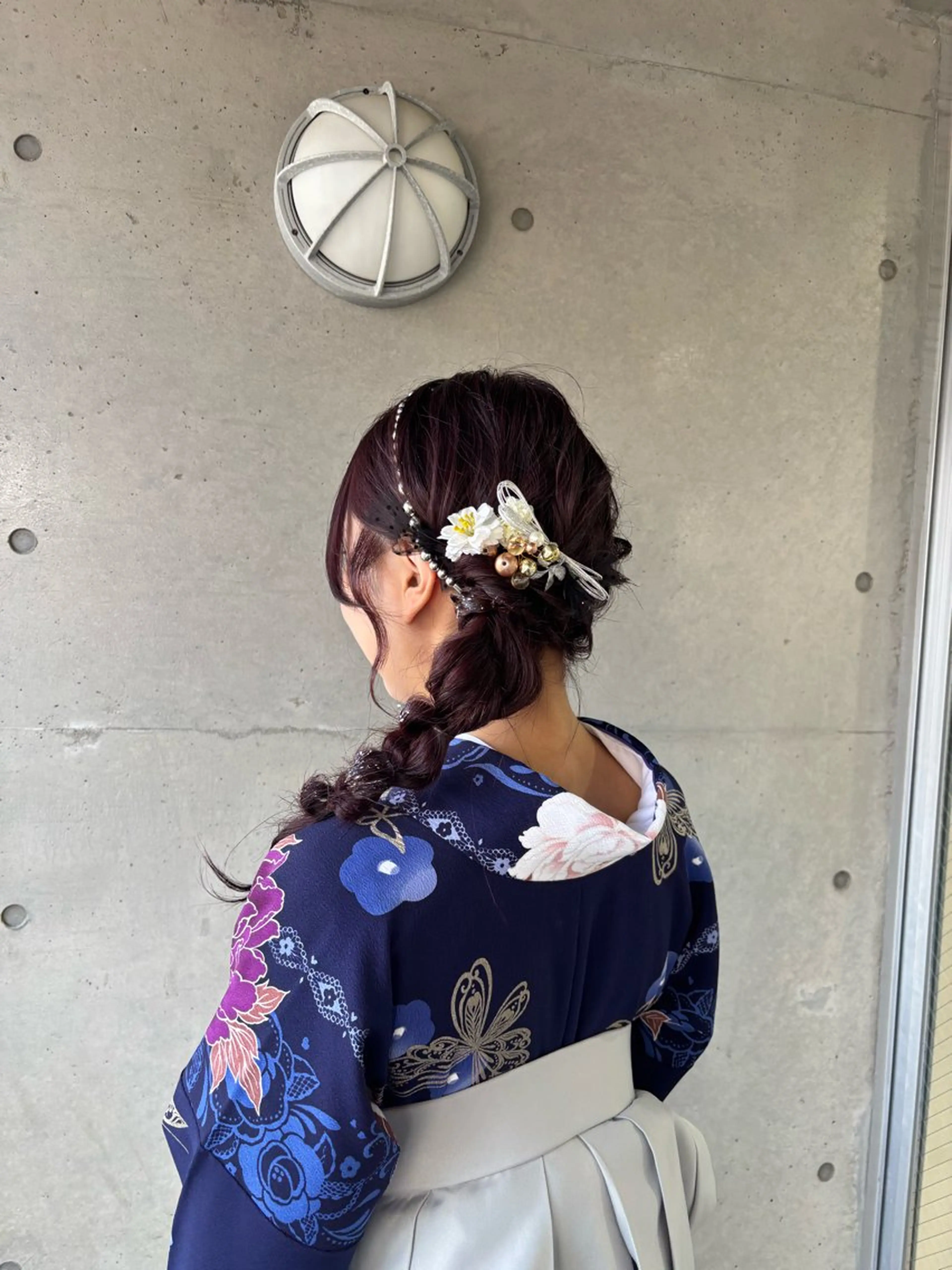 着付け yoshino /ナチュラル縮毛のヘアスタイル