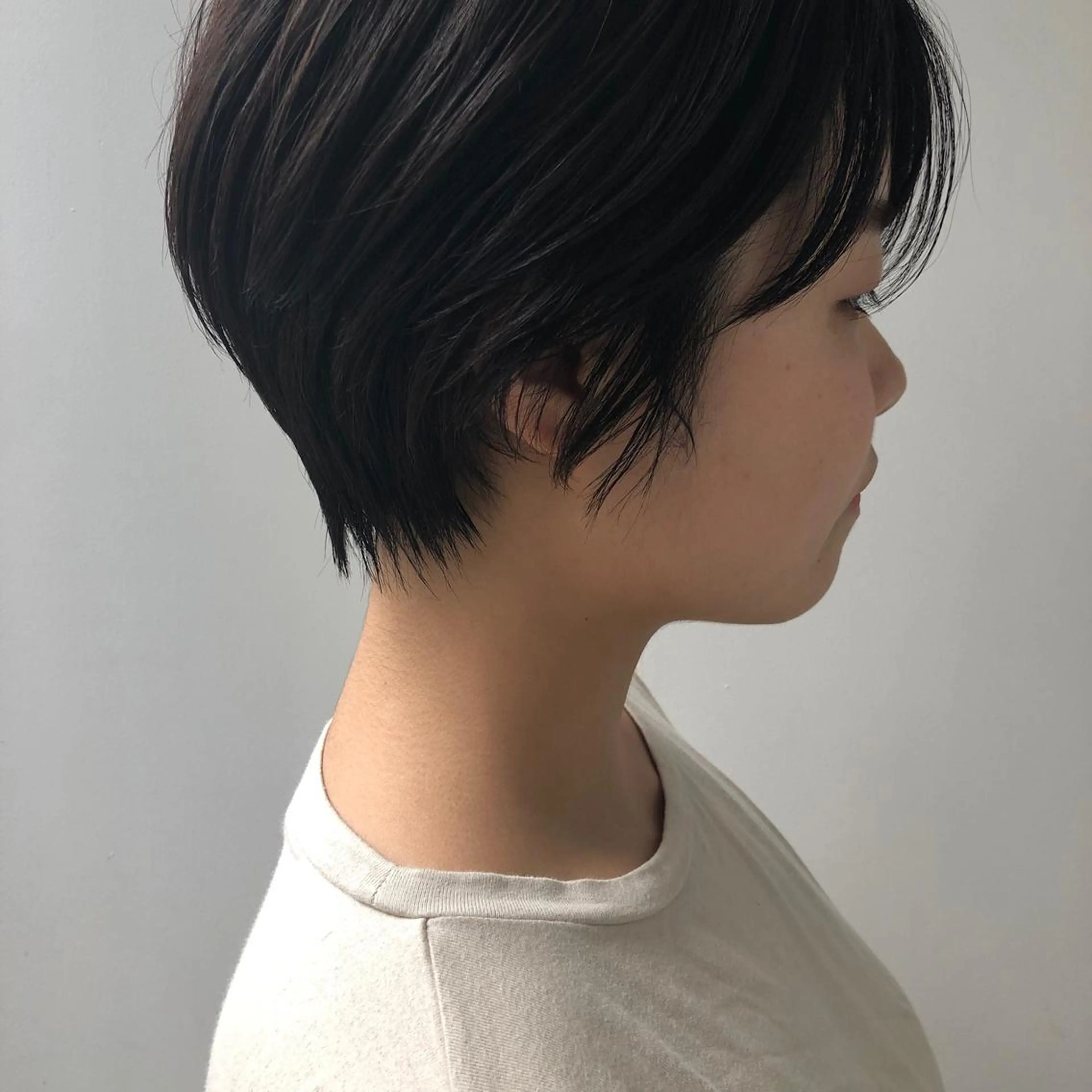 ショート ショートヘア 榎園 由美のヘアスタイル