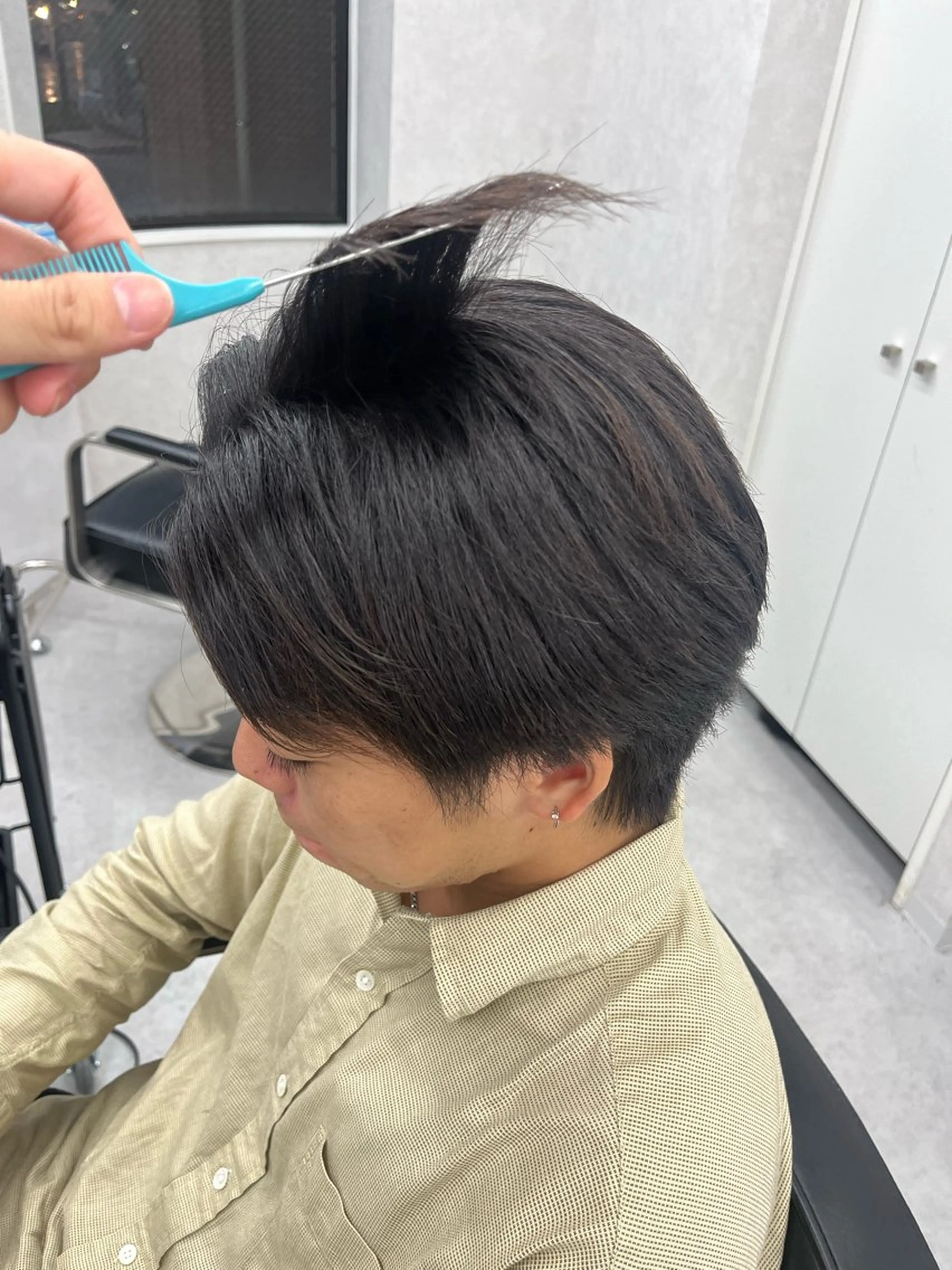 メンズ ダウンパーマ メンズパーマ 齊藤 大地のヘアスタイル