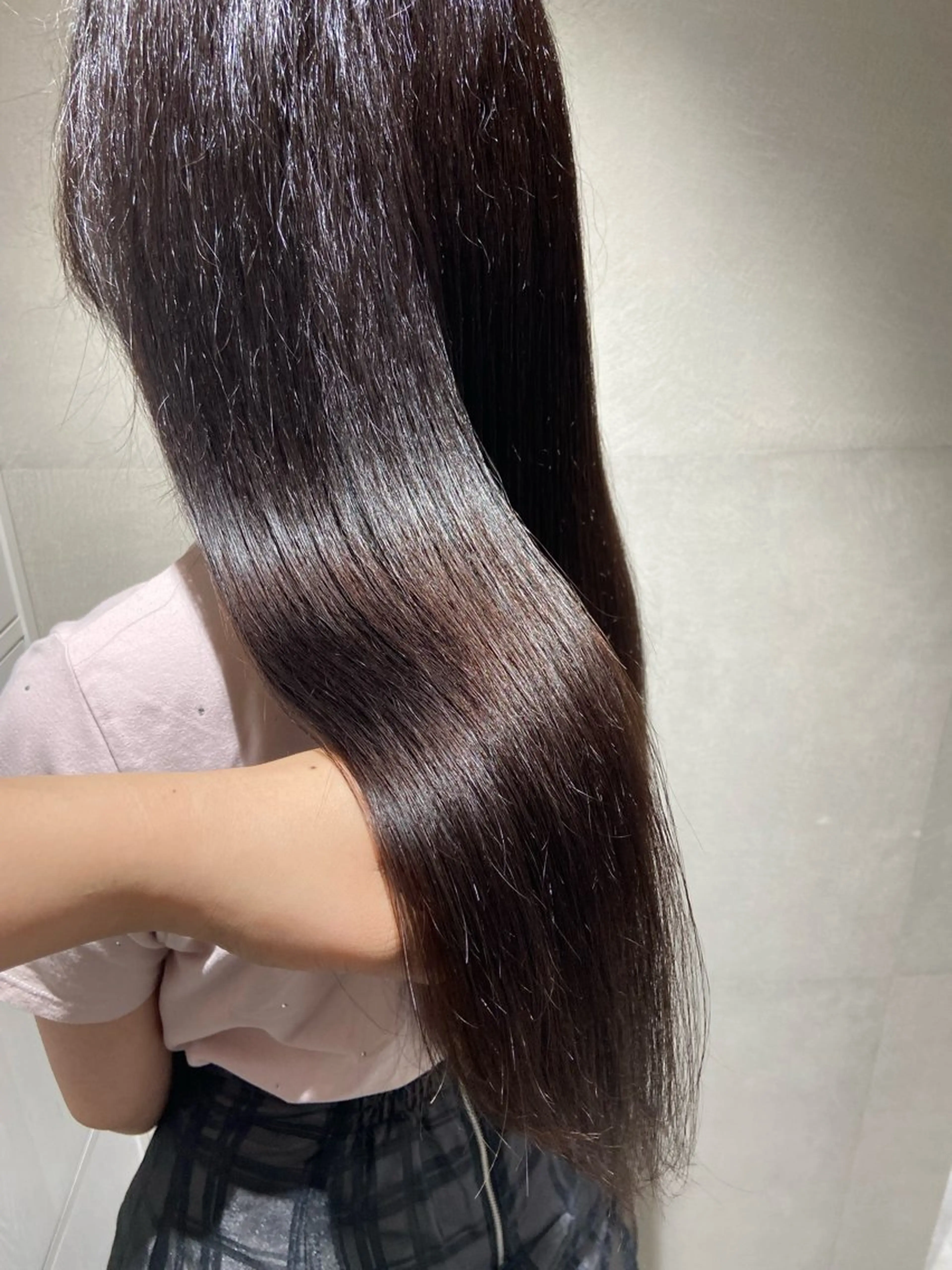 ロング カラー 髪質改善/オオイシ ナツミのヘアスタイル