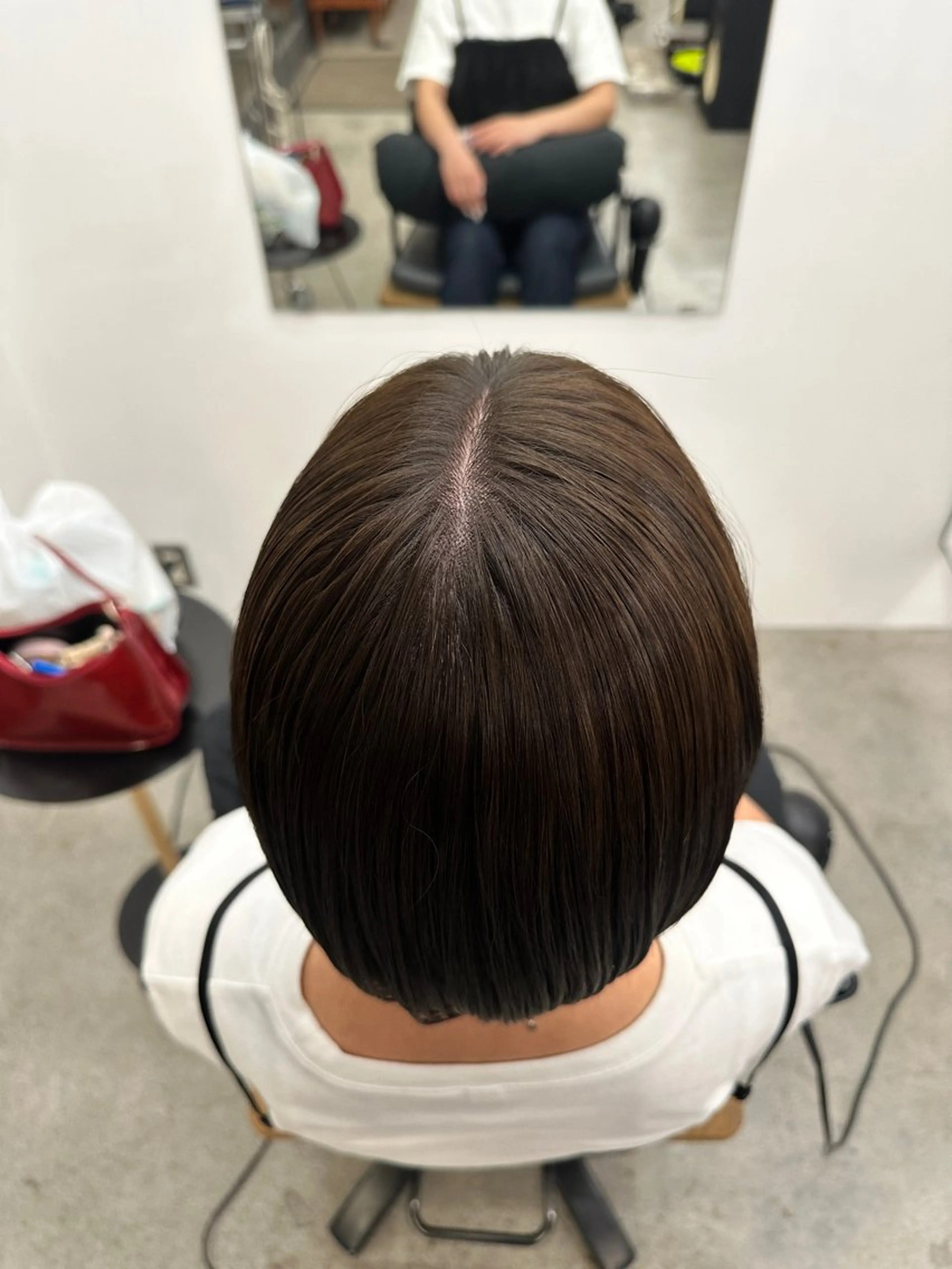 ショート カラー ヘアカラー Elme所属・シングルカラー 大募集中❣️ あいりのヘアスタイル