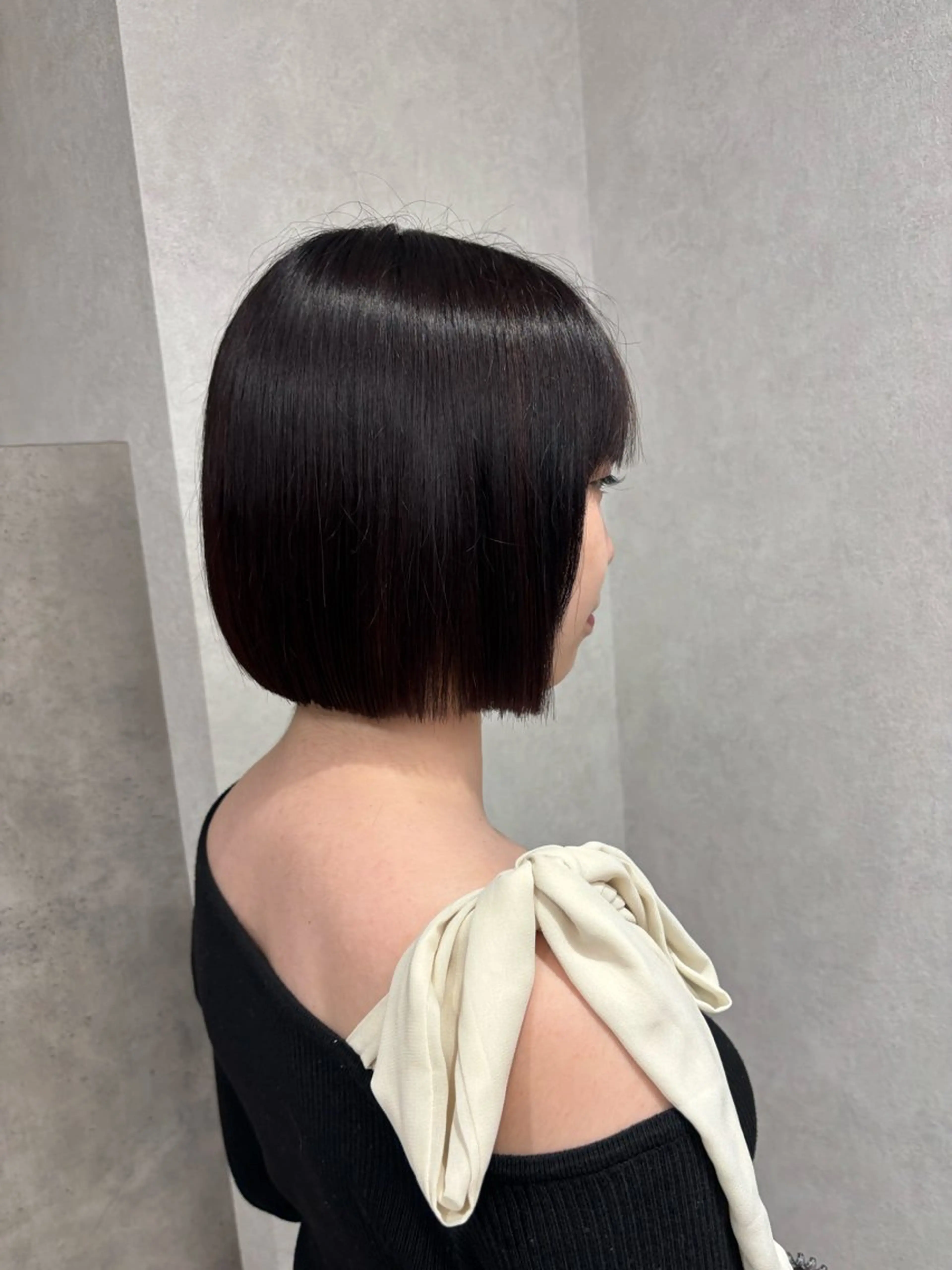 ショート ヘアカラー トリートメント 🩶ショート/ 艶髪/asaka🩶のヘアスタイル