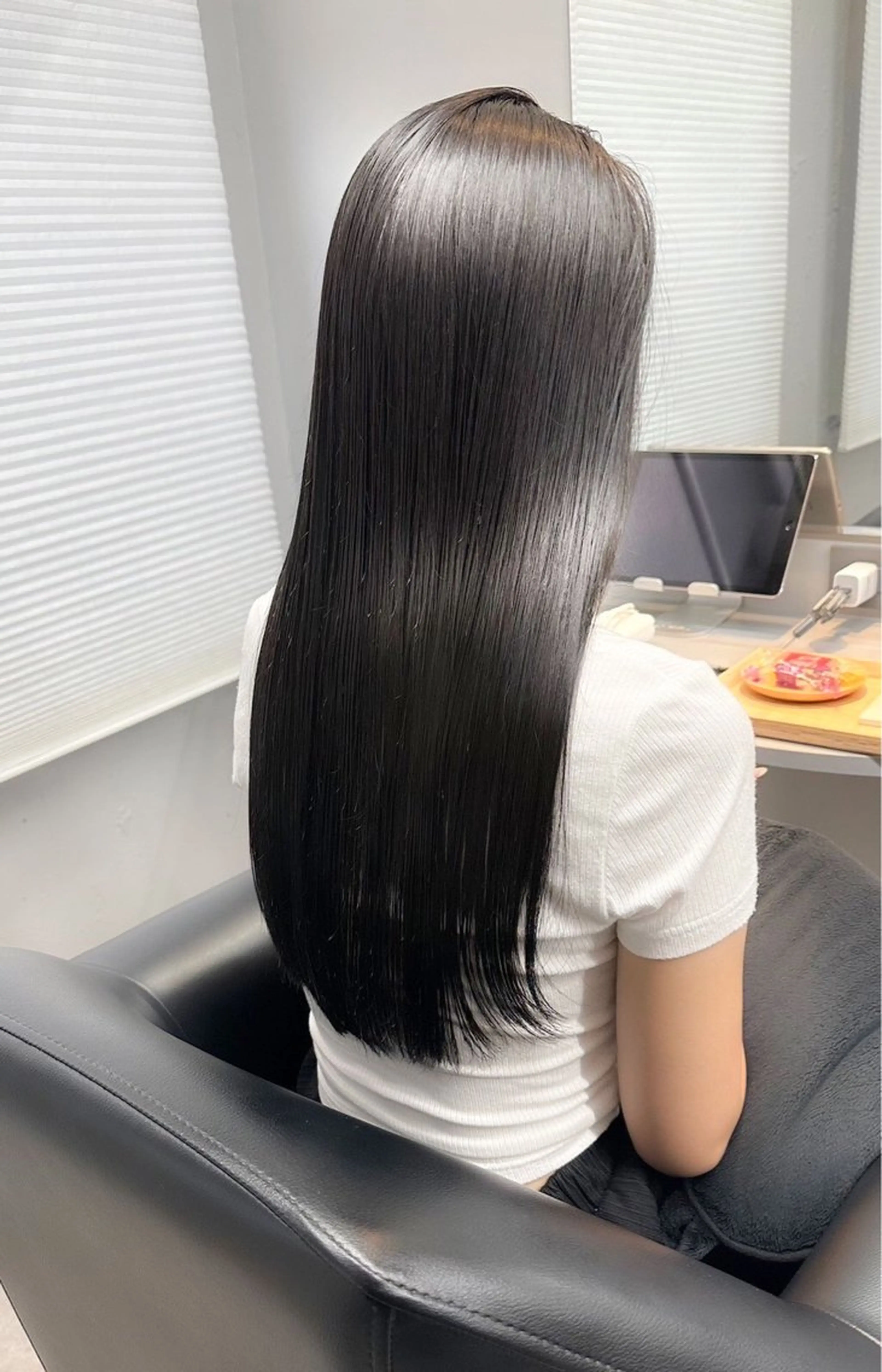 ロング ショートボブ ボブ 髪質改善 縮毛矯正 トリートメント カット 縮毛矯正 アンルポン所属・unlepont 江坂[髪質改善]🪽のヘアスタイル