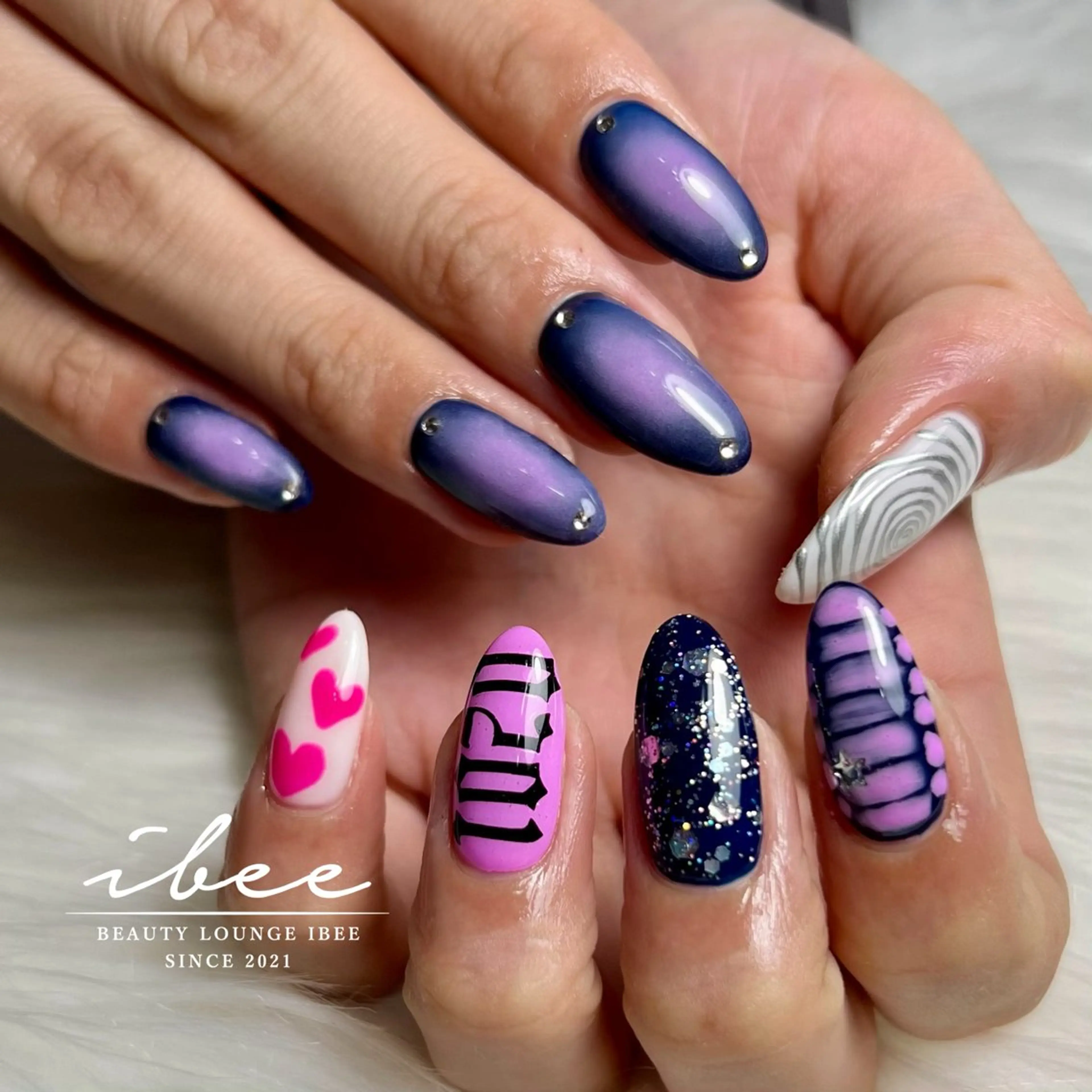 ネイル ハンドネイル ibee nail 🤍yumiのネイルデザイン
