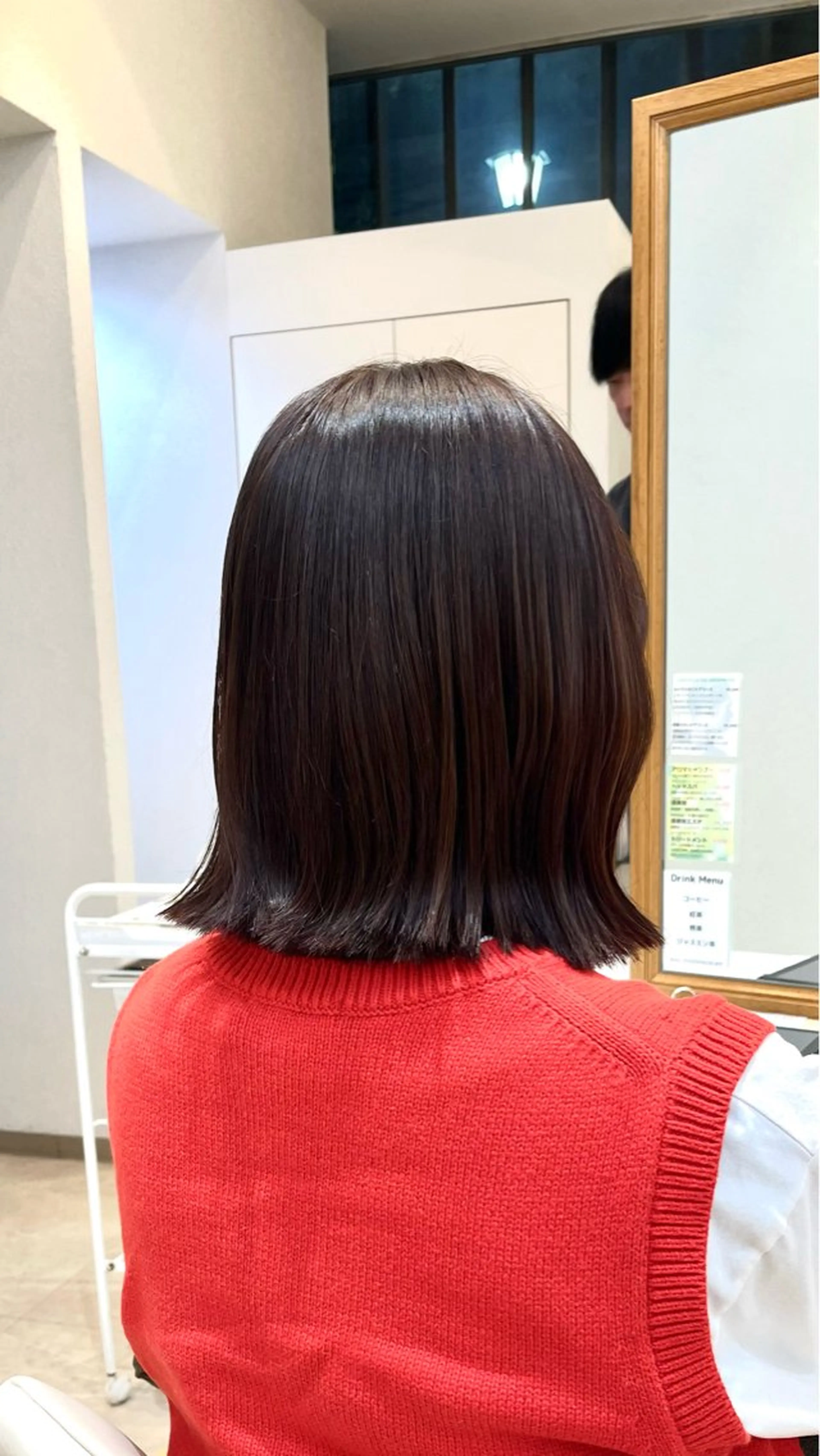 【限定割引】くびれミディアムカット+カラー✨✨の写真