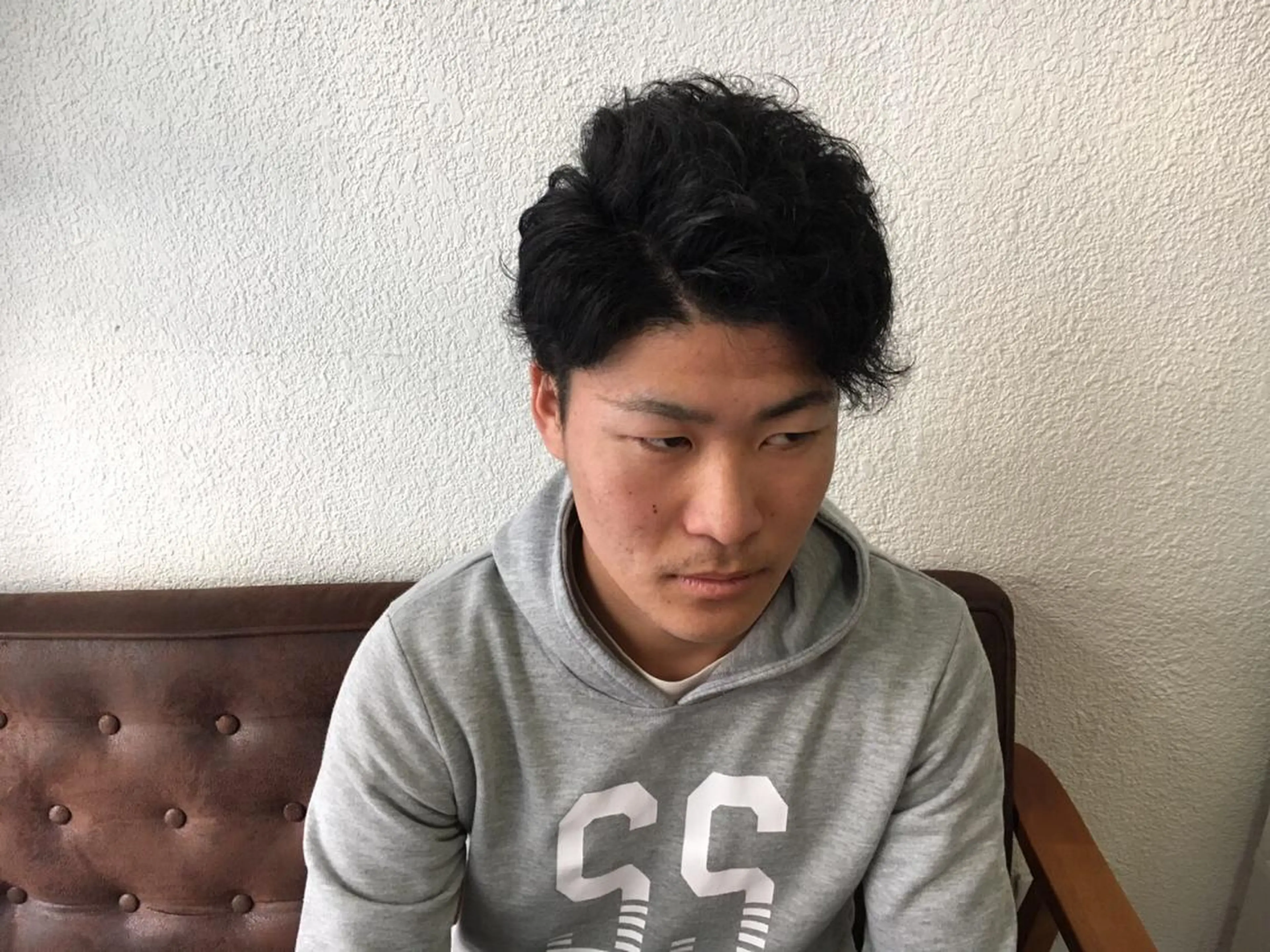 パーマ メンズ メンズパーマ 櫛引 健太のヘアスタイル