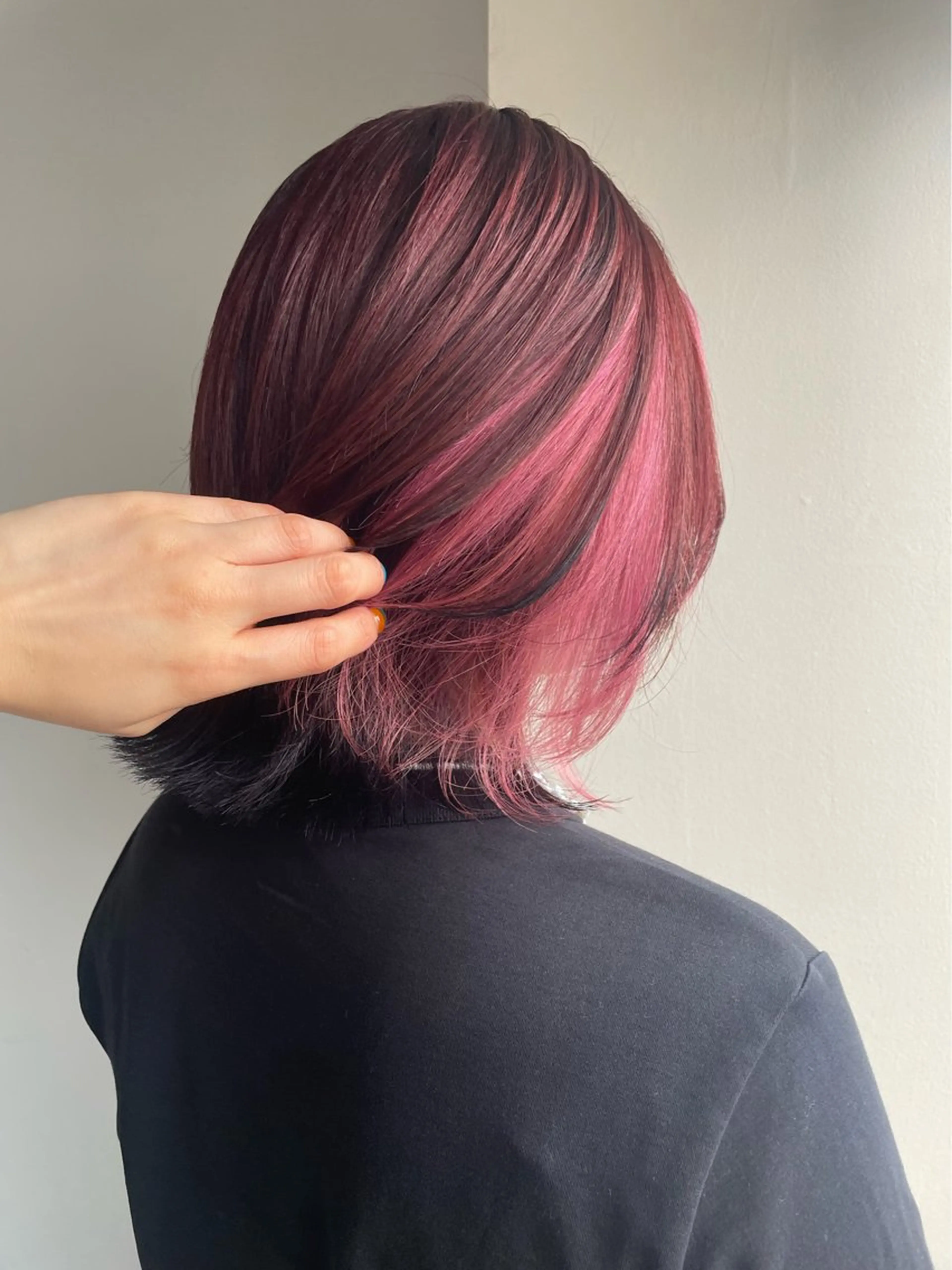 ショート エクステ ハイライト 髪質改善 レイヤーカット ショートヘア ヘアカラー トリートメント Lulu 公式/すすきの/大通のヘアスタイル