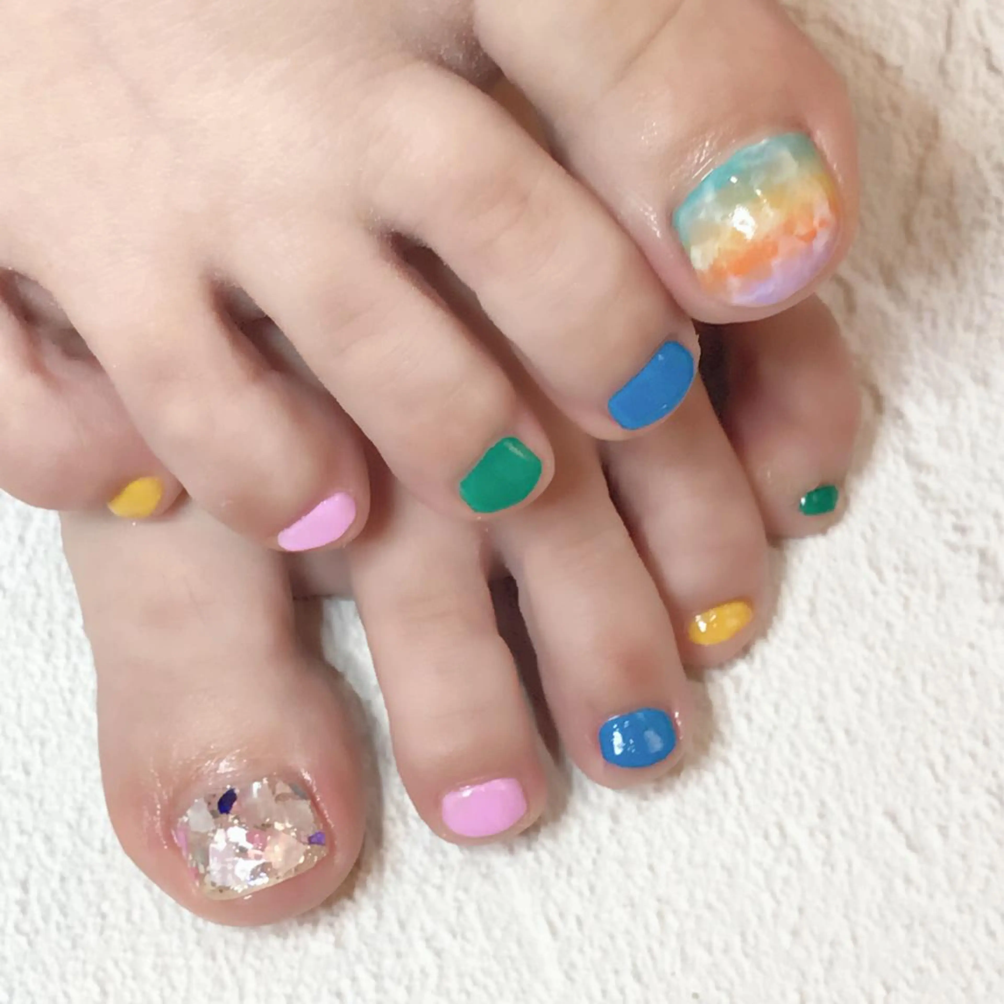 ネイル フットネイル I-FLAT KAORUのネイルデザイン