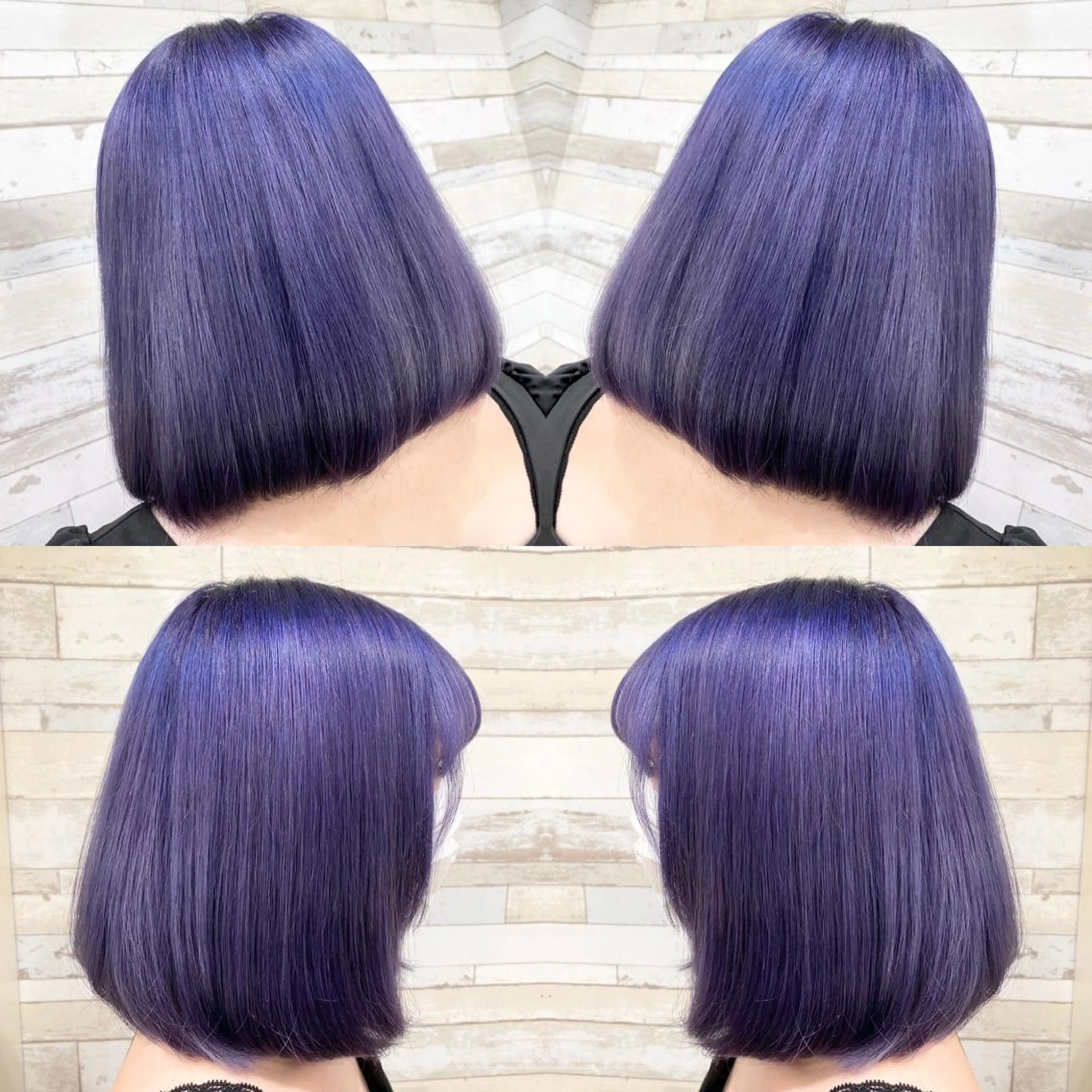 ミディアム カラー ヘアカラー トリートメント "PEPPU "所属・派手髪、ハイトーン ショートヘアShinのヘアスタイル