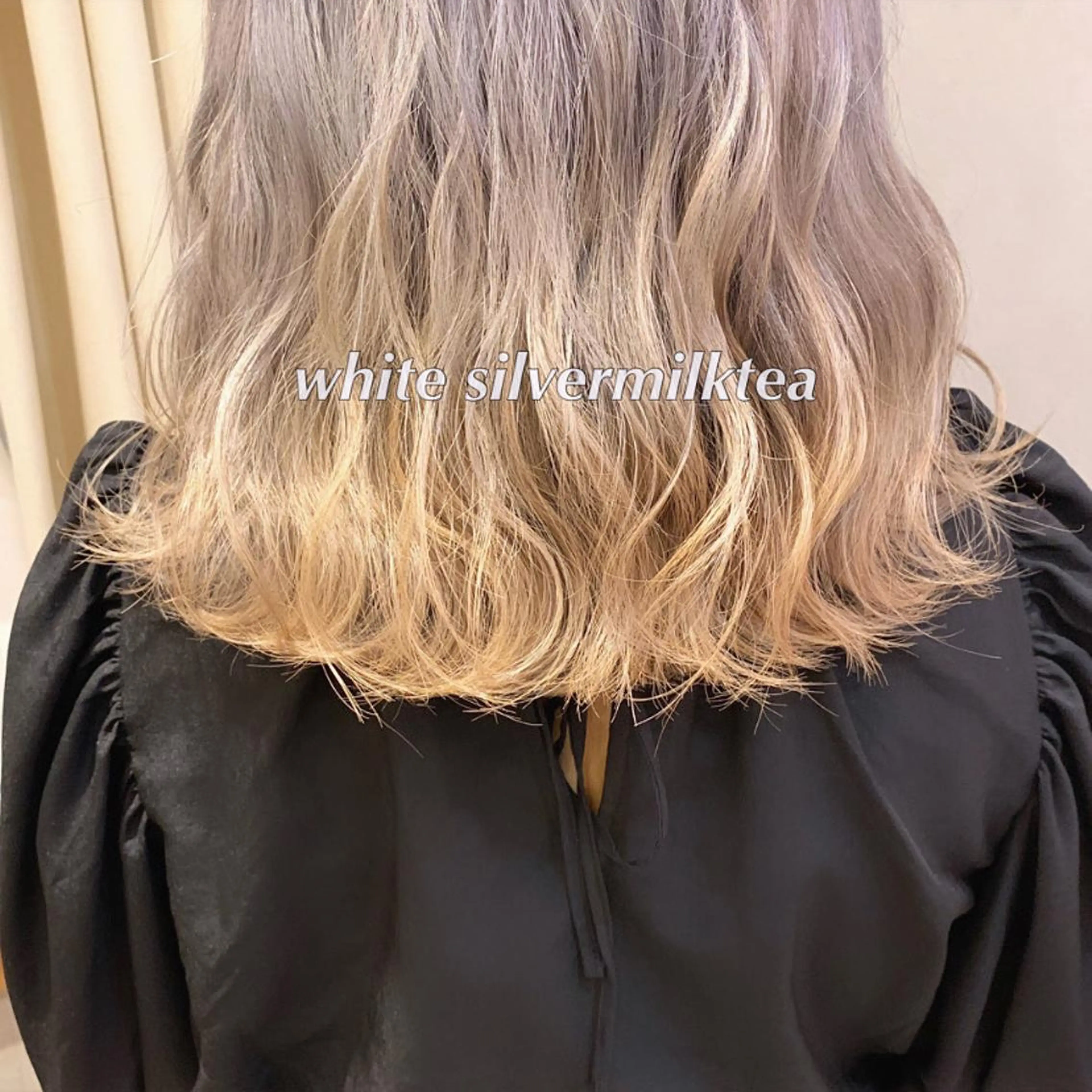 セミロング カラー ヘアアレンジ 代表🎀 ふわモテ愛 され髪🩷yumiのヘアスタイル