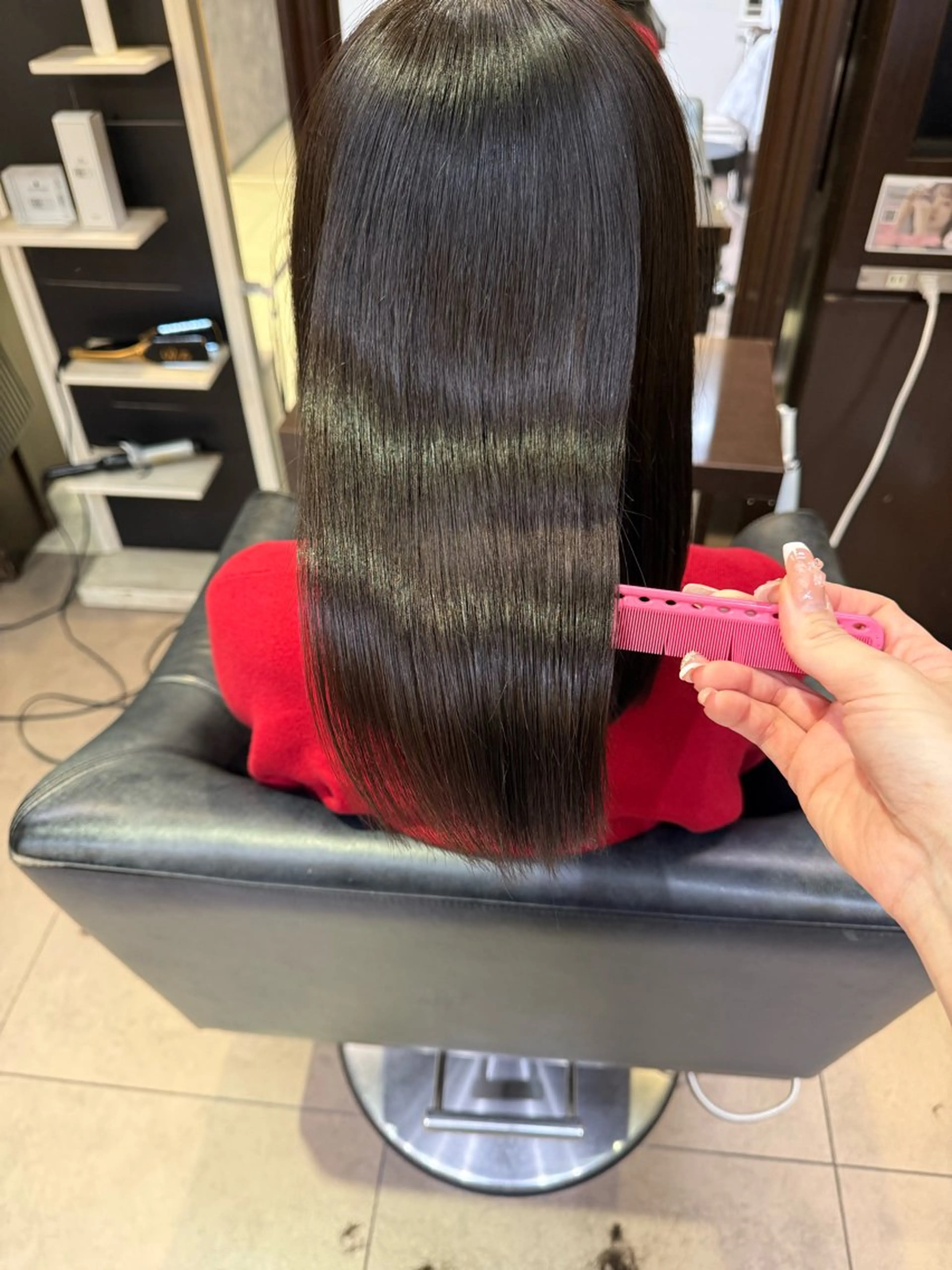 ミディアム トリートメント 【髪質改善💎韓国風 レイヤー🌷】山川のヘアスタイル