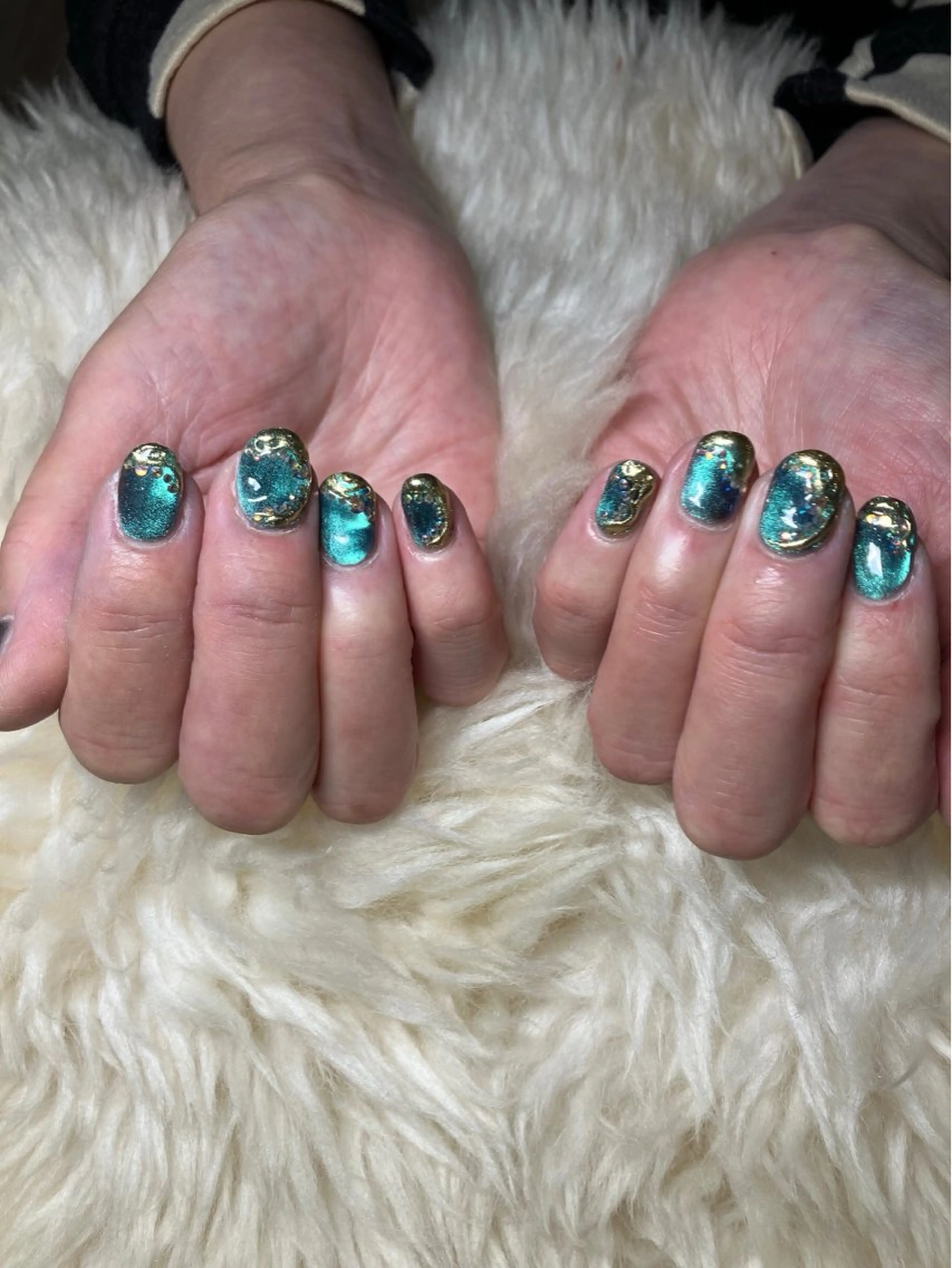 ネイル ハンドネイル MIYA  nail&   eyelash所属・MIYA NAIL シシのネイルデザイン