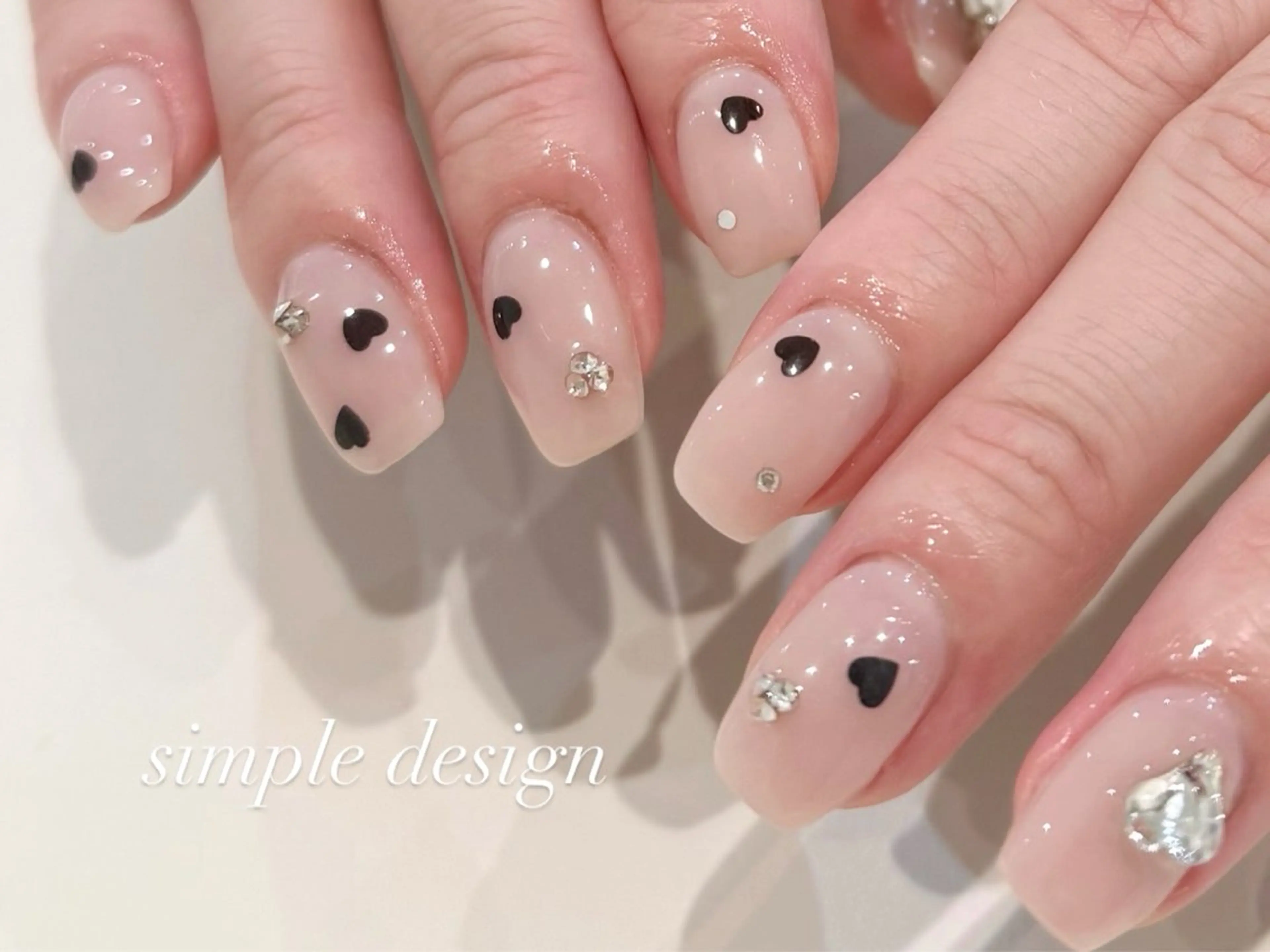 ネイル 韓国ネイル ワンホンネイル Nail Salon LUA所属・大矢 亜美のネイルデザイン