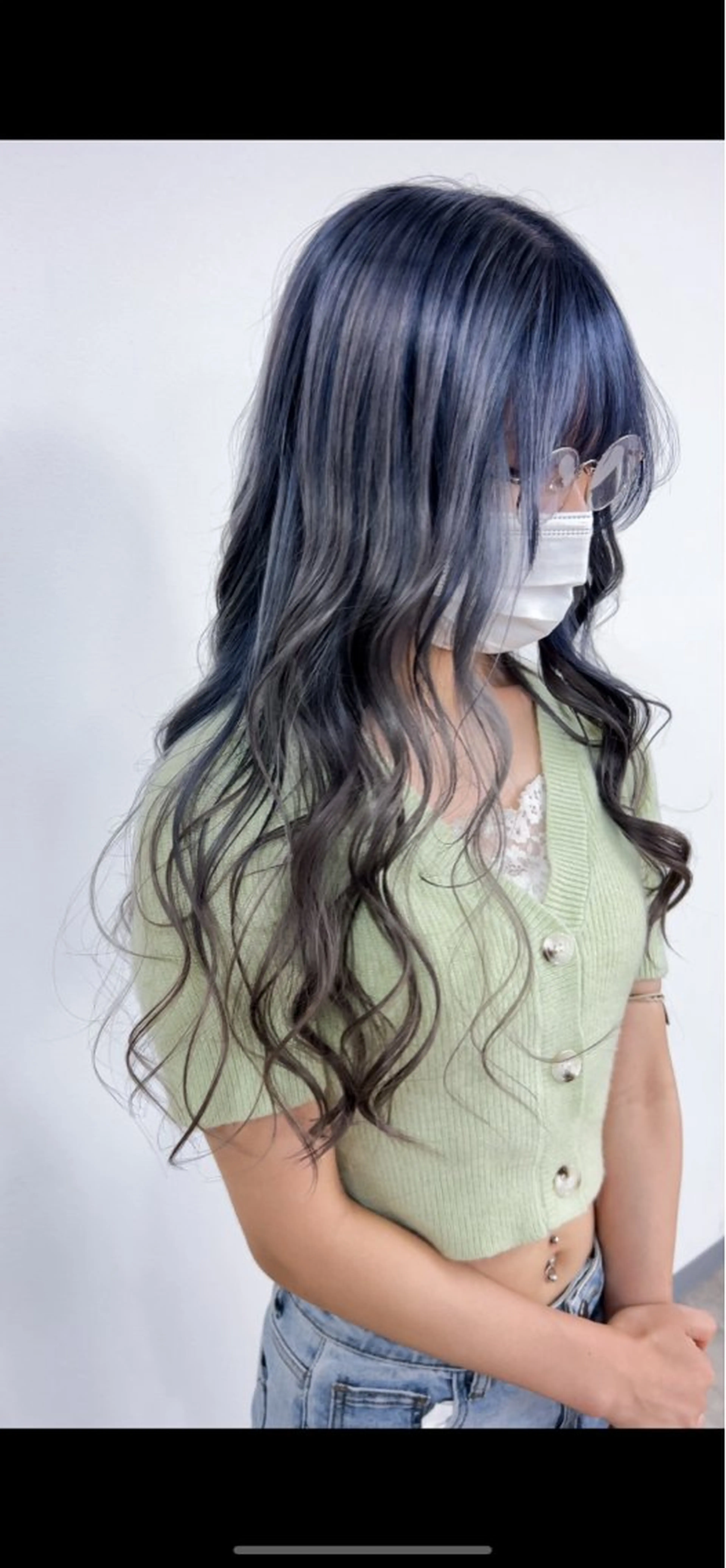 ロング カラー ダブルカラー ヘアカラー トリートメント 🥇近藤 恭輔🥇 Recharme新保のヘアスタイル