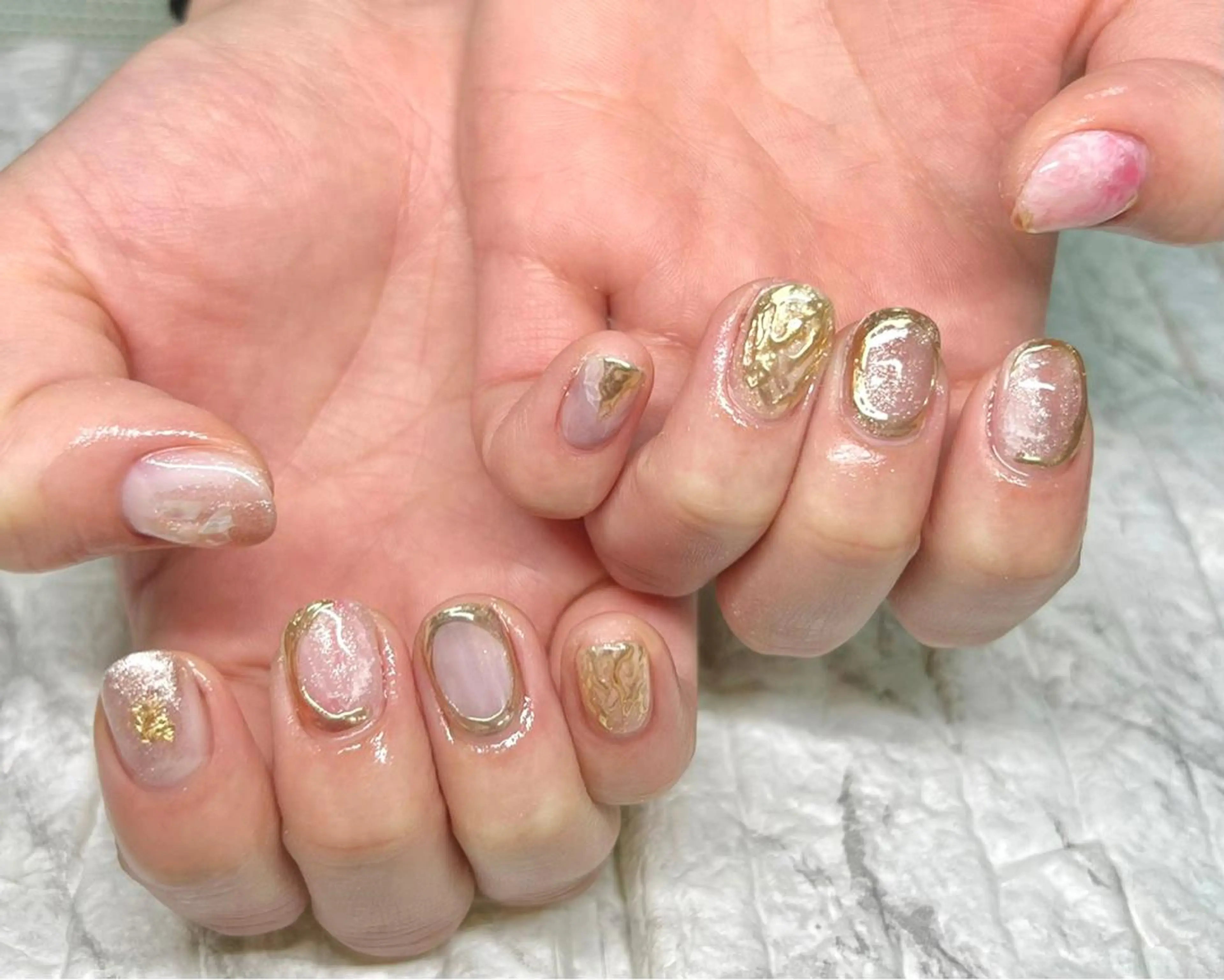 ネイル ハンドネイル Alohi nail salonのネイルデザイン