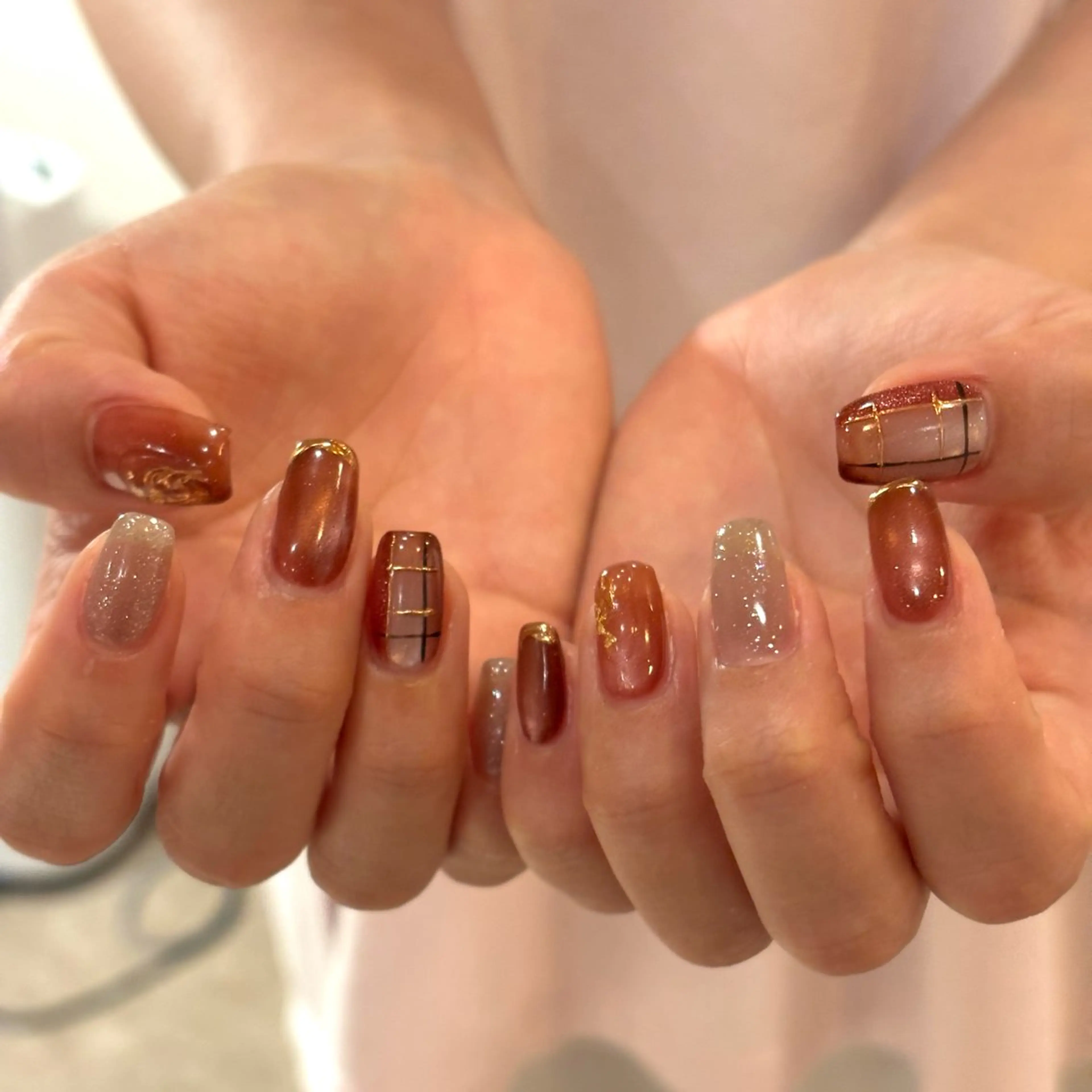 ネイル ハンドネイル scre as Etelのネイルデザイン