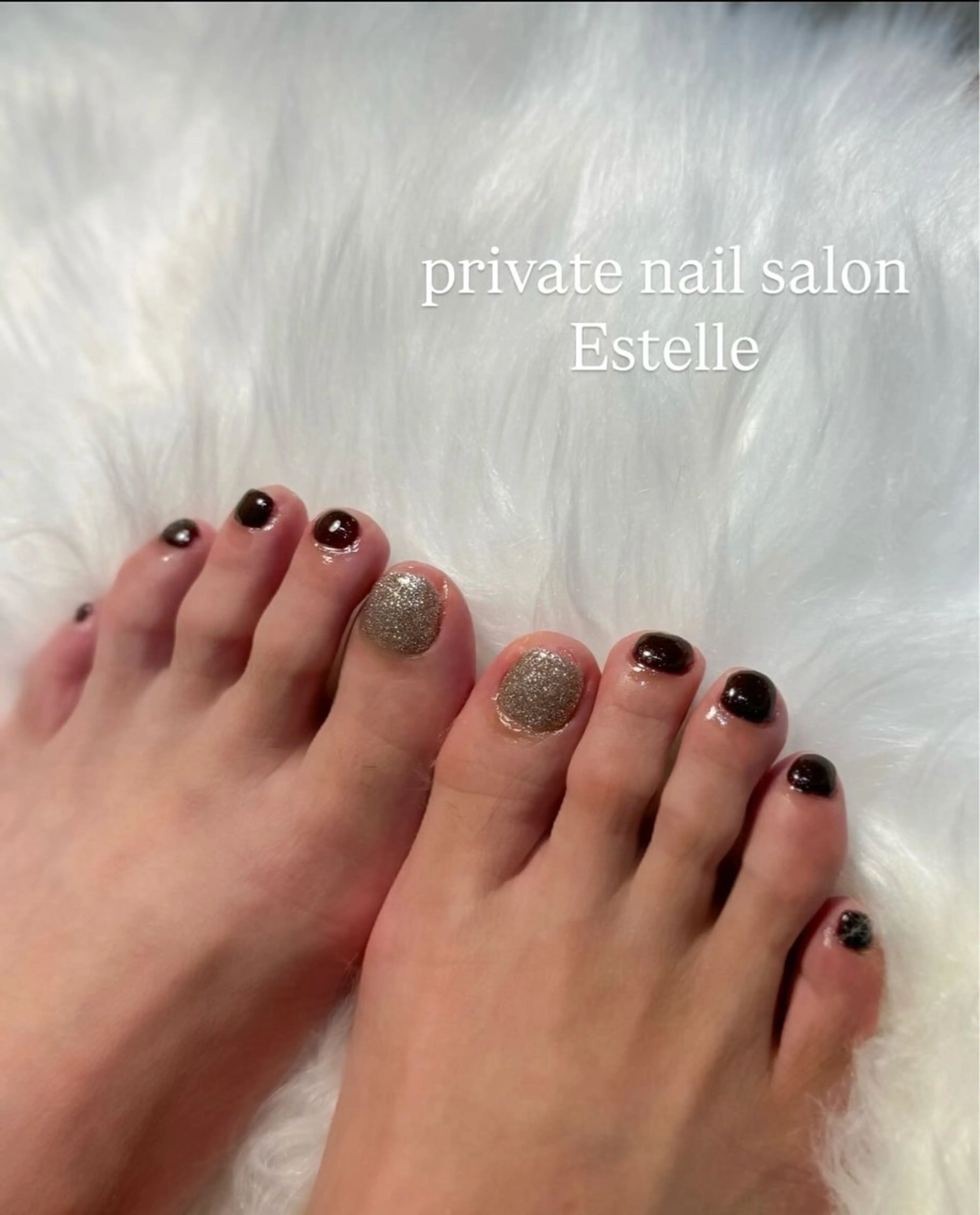 ネイル フットネイル nail salon Estelleのネイルデザイン
