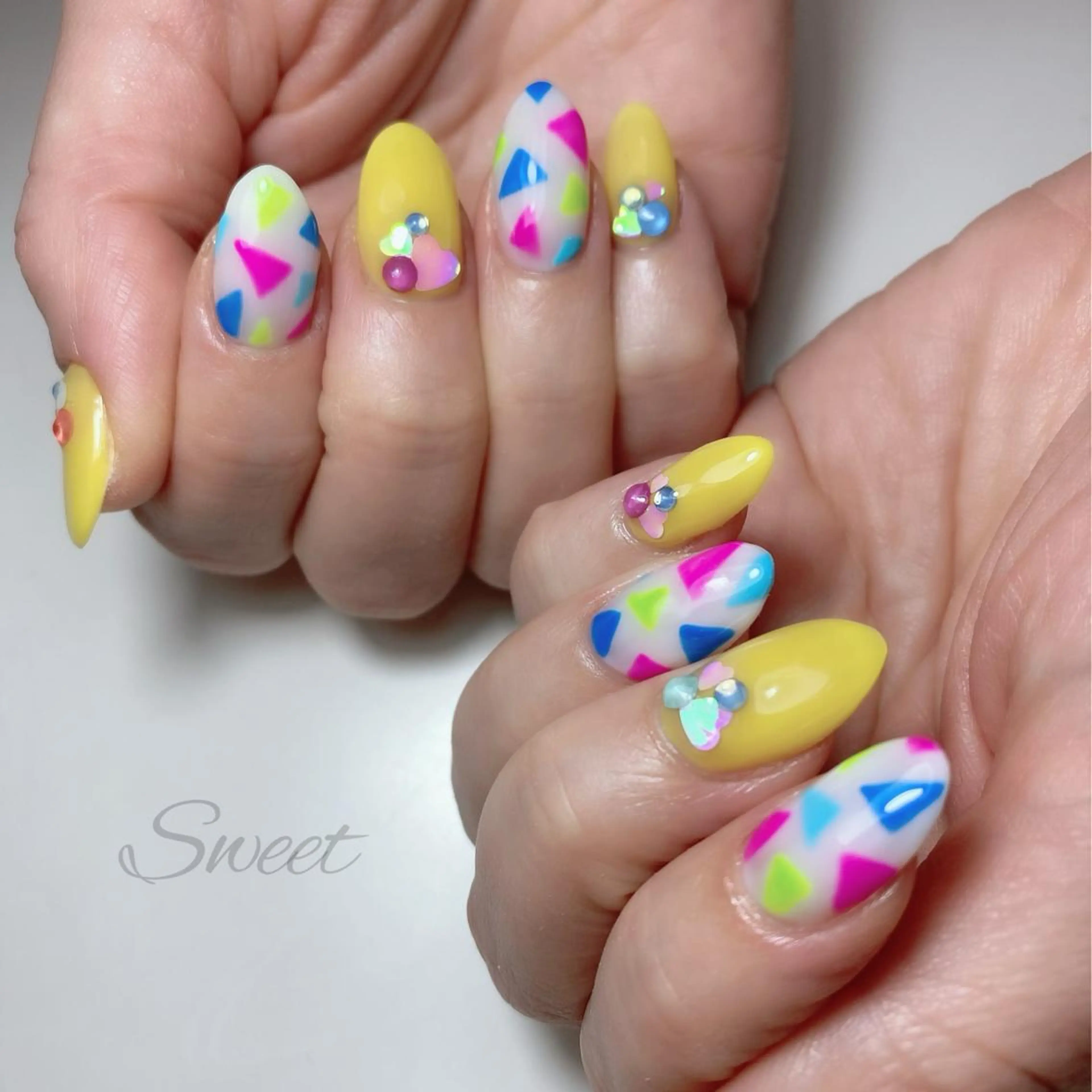ネイル sweet 仲野陽子のネイルデザイン
