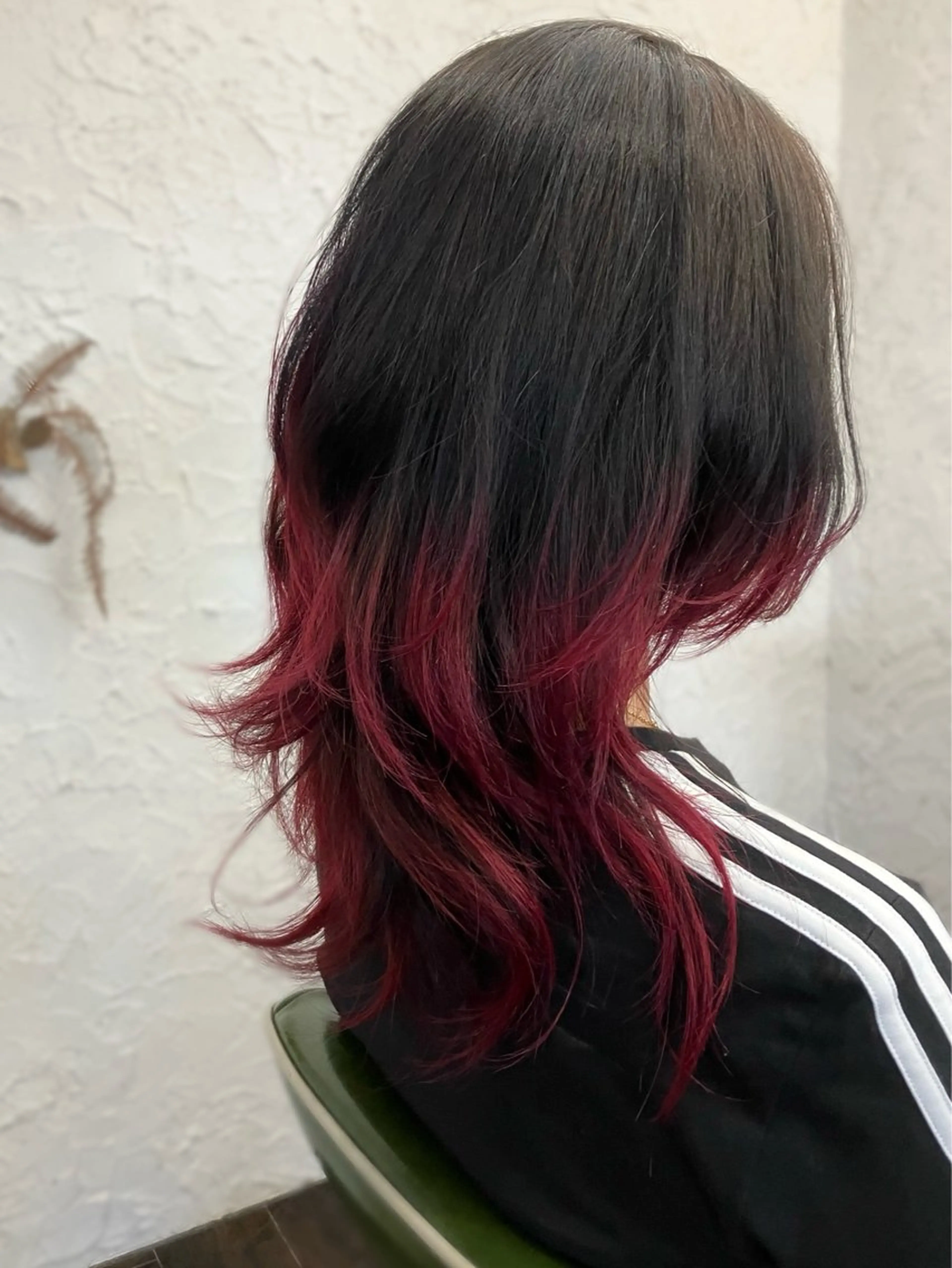 セミロング カット ヘアカラー 末吉 慶多のヘアスタイル
