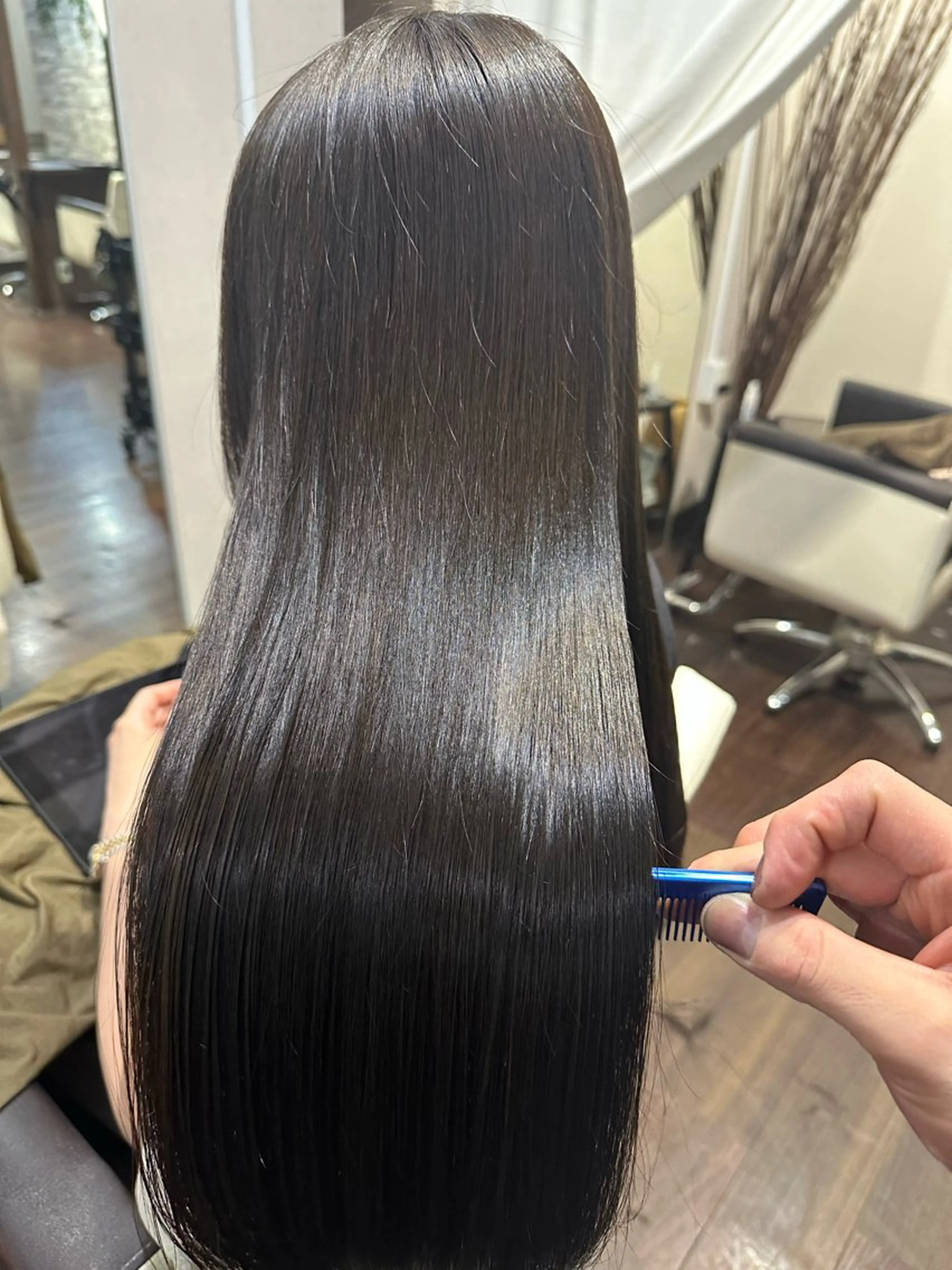 ロング カラー カット ヘアカラー トリートメント ヘッドスパ youres hair 東口店所属・🌸ULTOWA🌸 髪質改善/縮毛/店長のヘアスタイル
