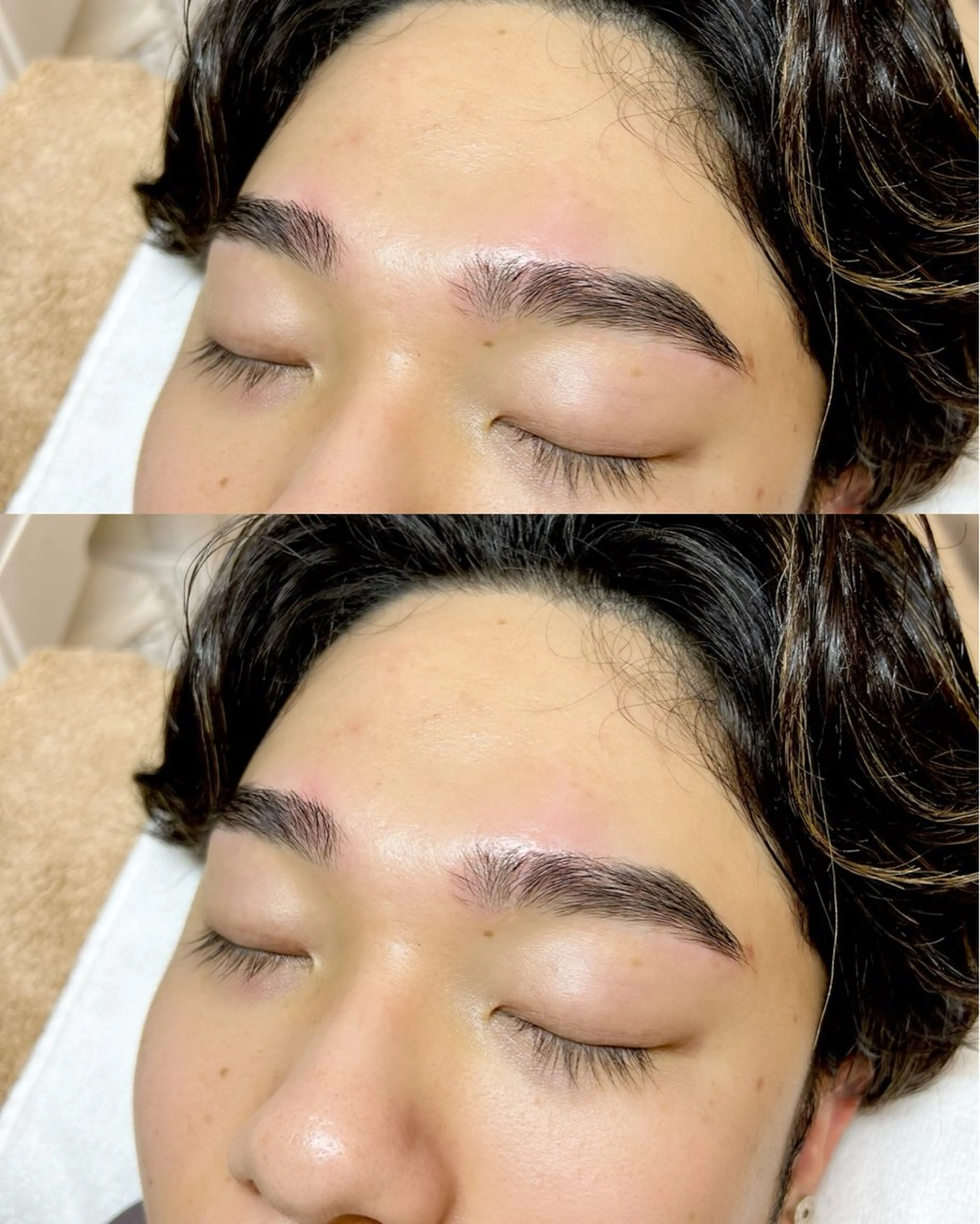 アイブロウ 眉毛ワックス脱毛 ワックス脱毛 眉カット & by produceのマツエク・マツパデザイン