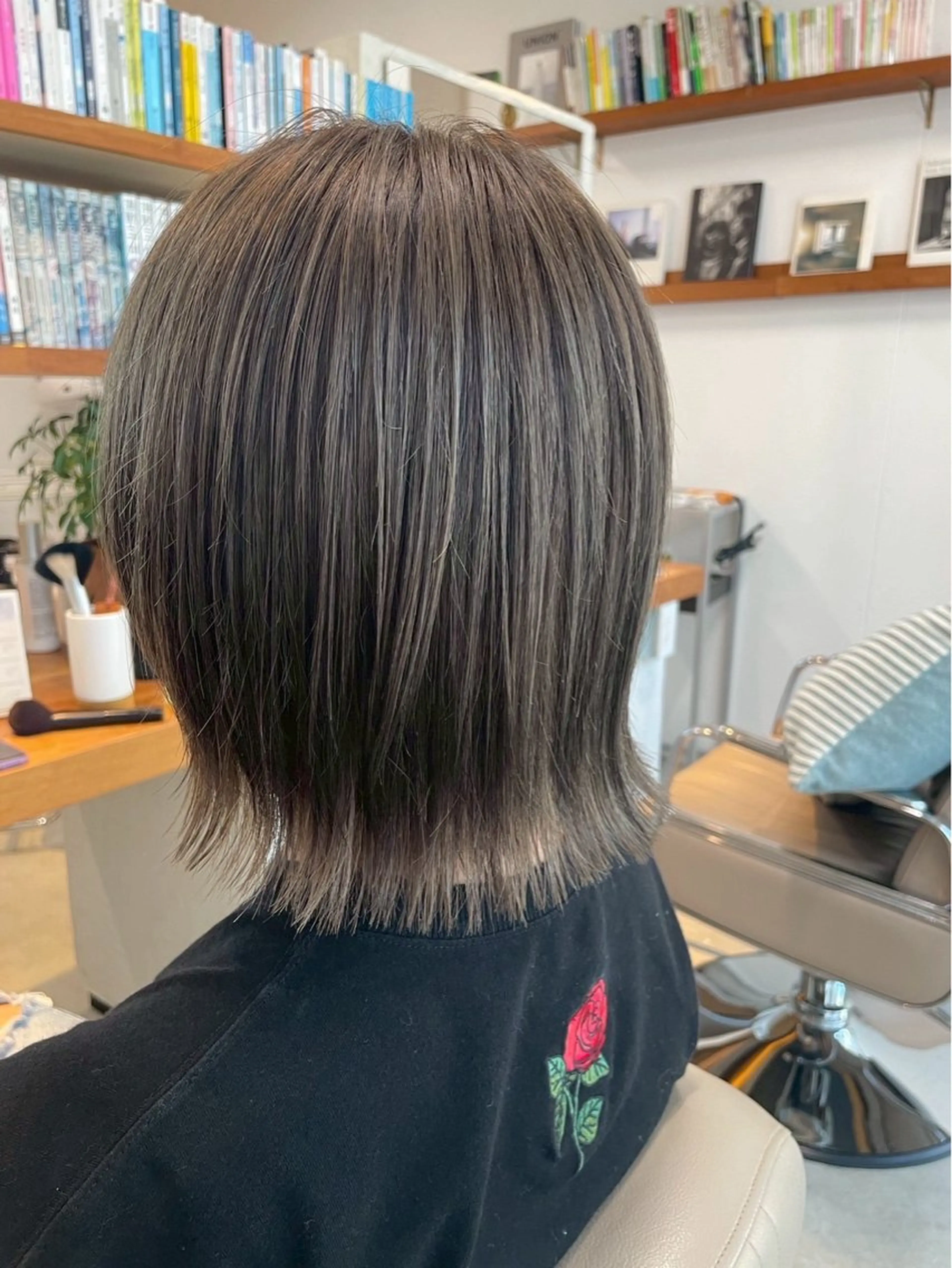 カラー グレージュ カット ヘアカラー トリートメント HaKU所属・櫻井園子🌸 カットモデル募集中のヘアスタイル