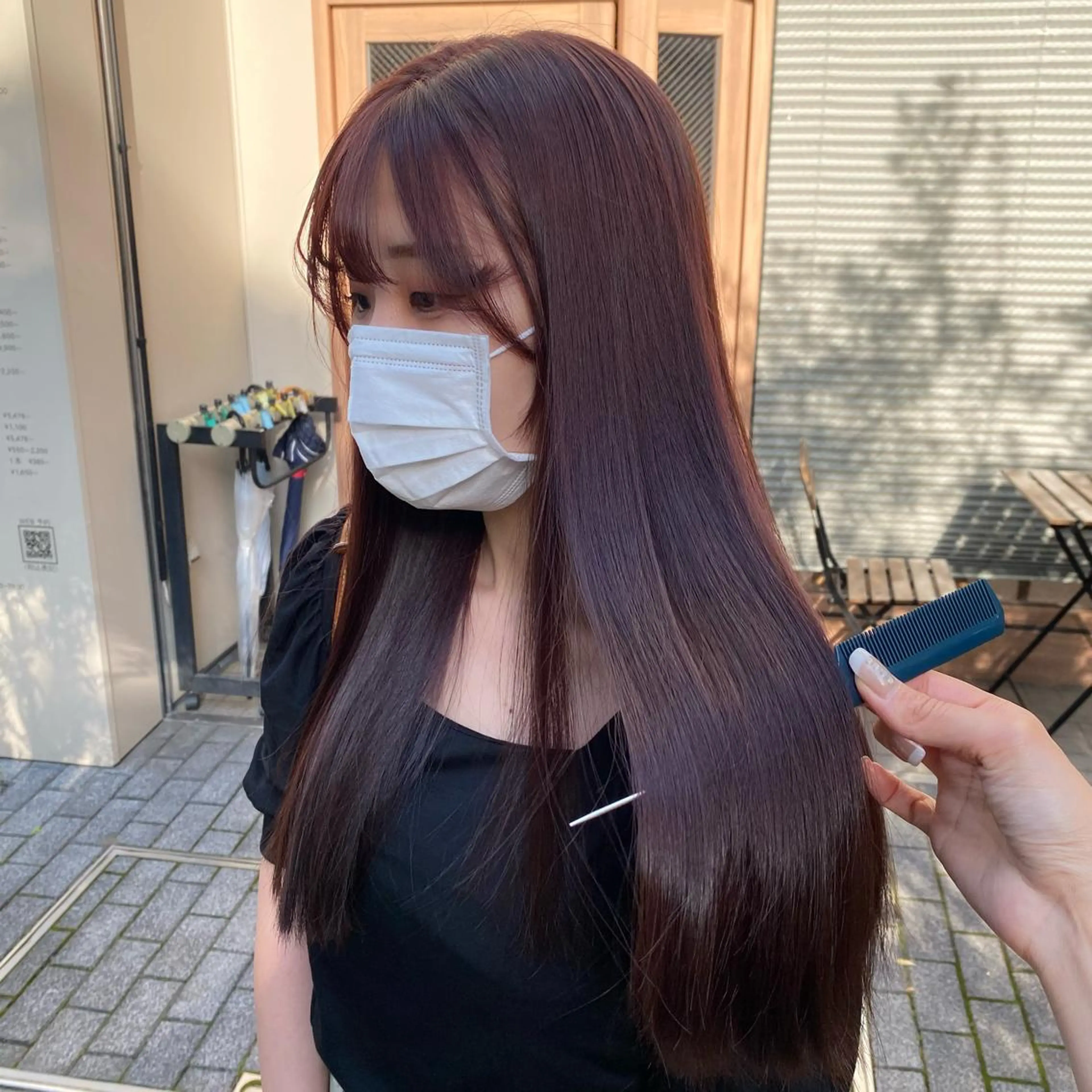 ロング カット ヘアカラー レイヤーカット/ Kaedeのヘアスタイル