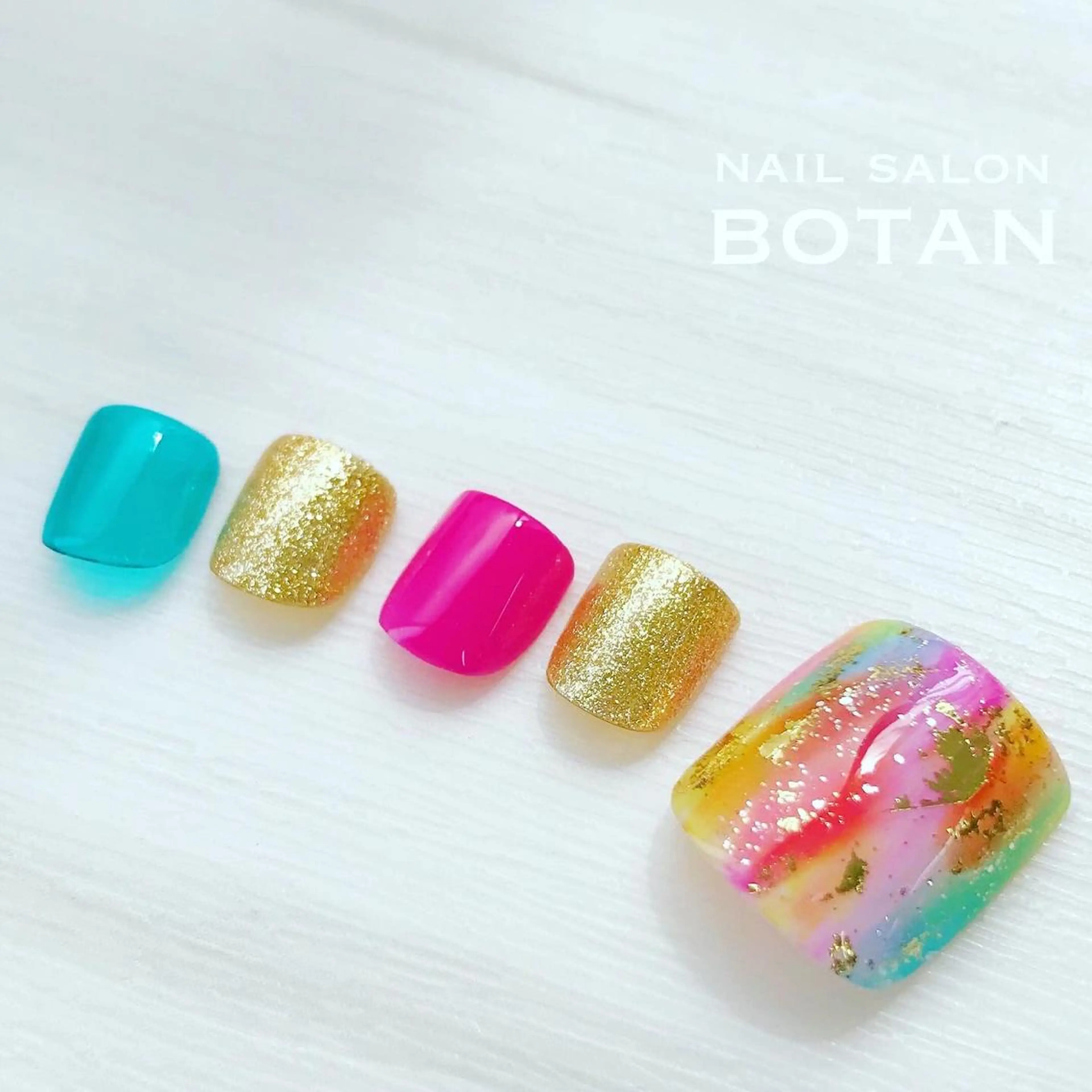 ネイル フットネイル NAIL SALON BOTANのネイルデザイン