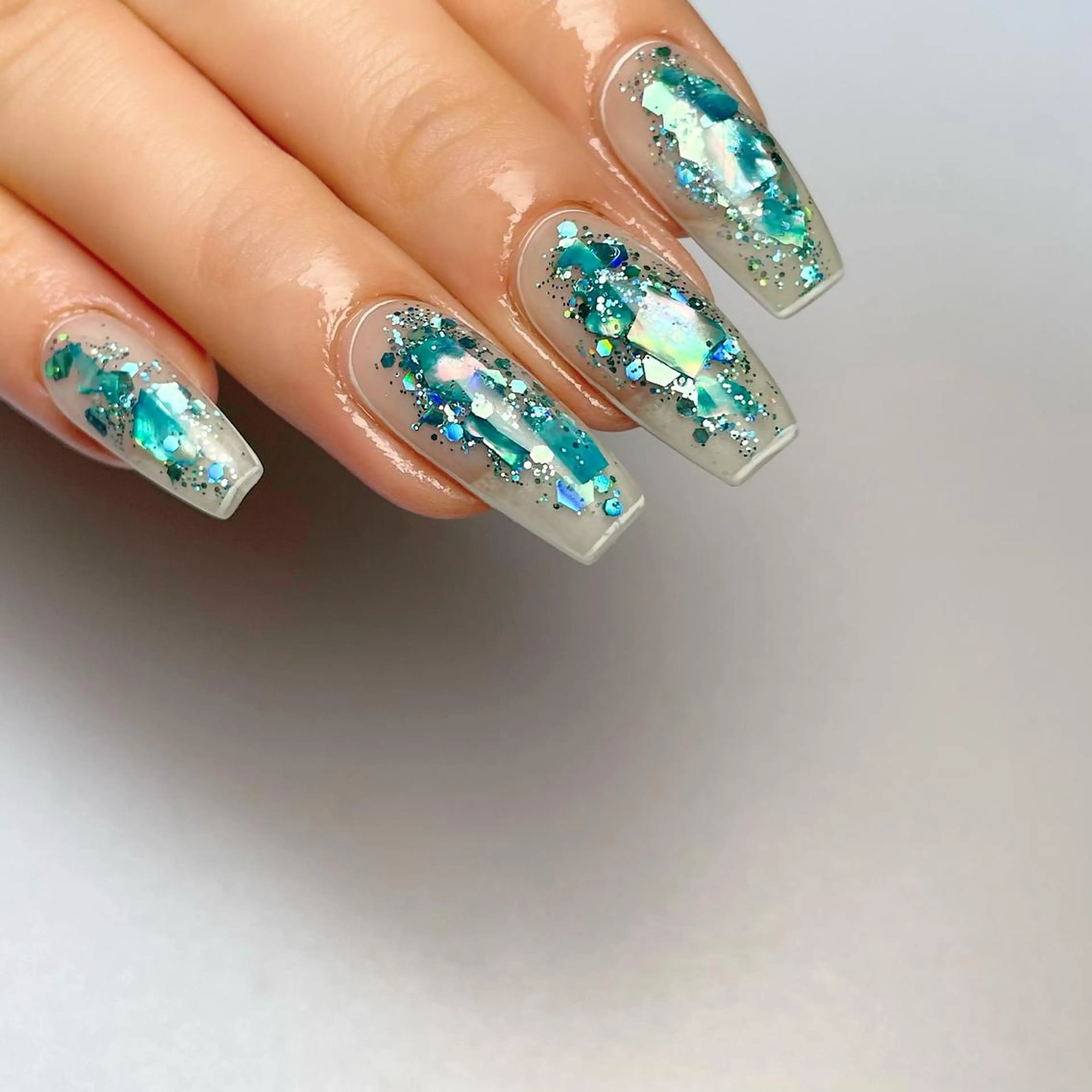 ロング ネイル 下妻市ﾈｲﾙｻﾛﾝ M_styleのネイルデザイン